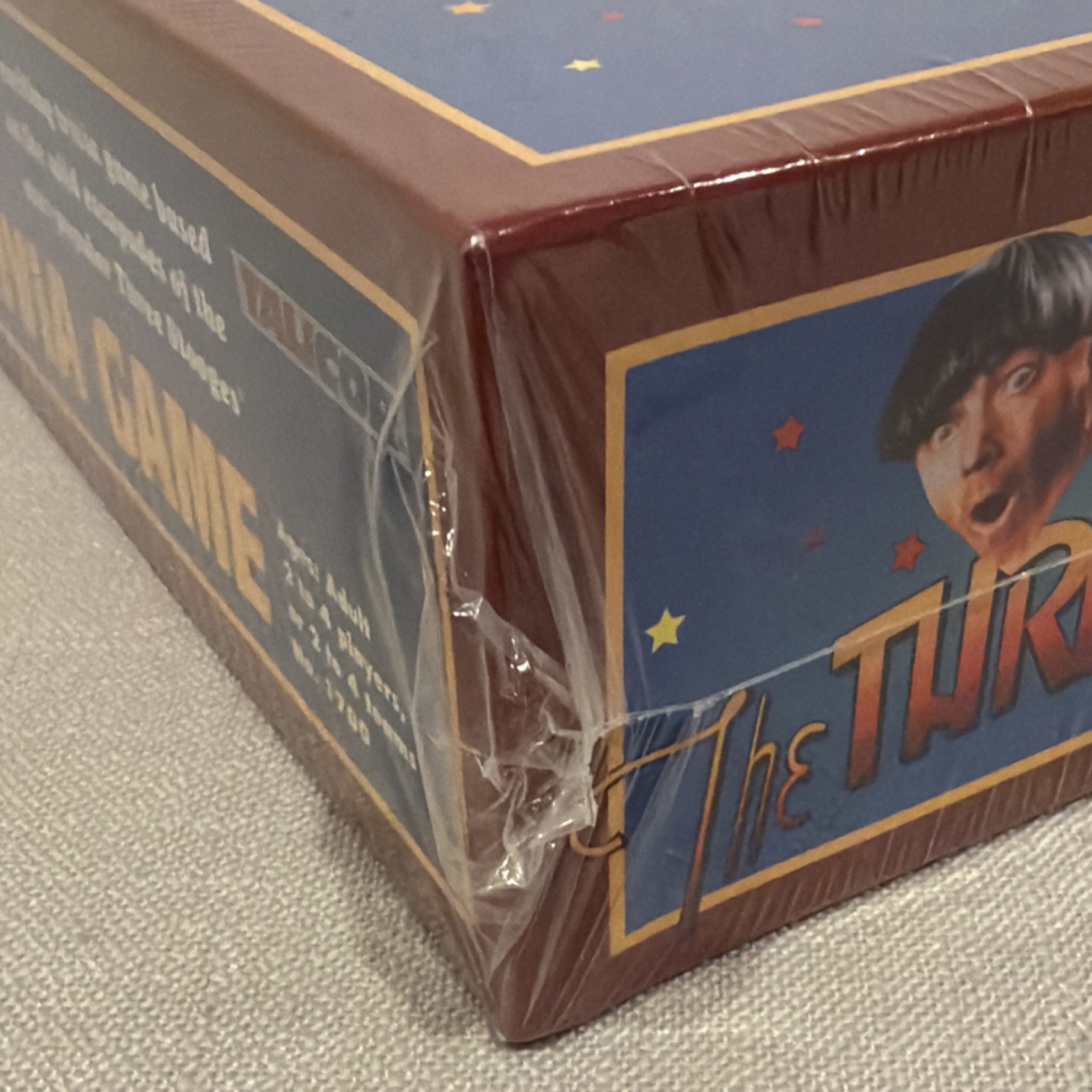 The Official Three Stooges Trivia Game Factory Sealed 2000 Talicor Vintage