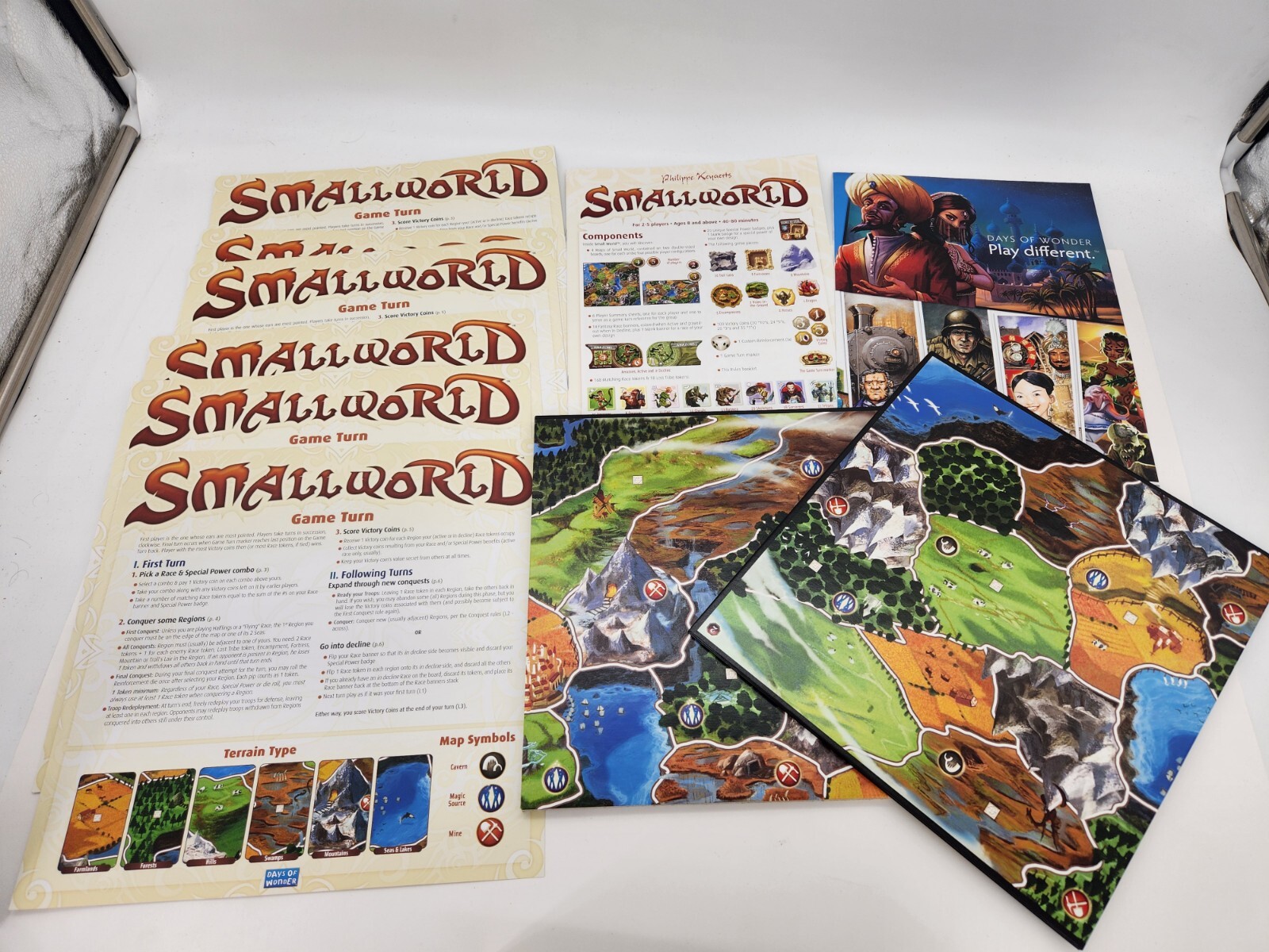 Small World Days of Wonder Philippe Keyaerts Board game 2010 game of the year