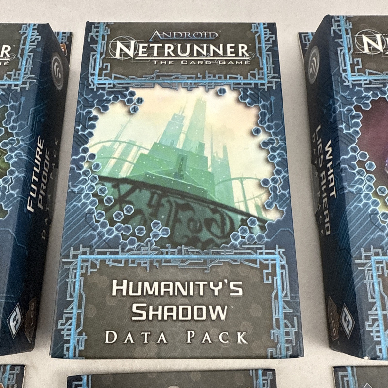 Android Netrunner LCG: Data Pack Lot (7)- New & Sealed In Boxes