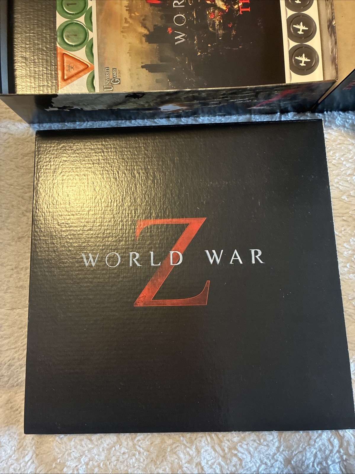 World War Z The Game Zombie Apocalypse Movie Board Game University Games NEW