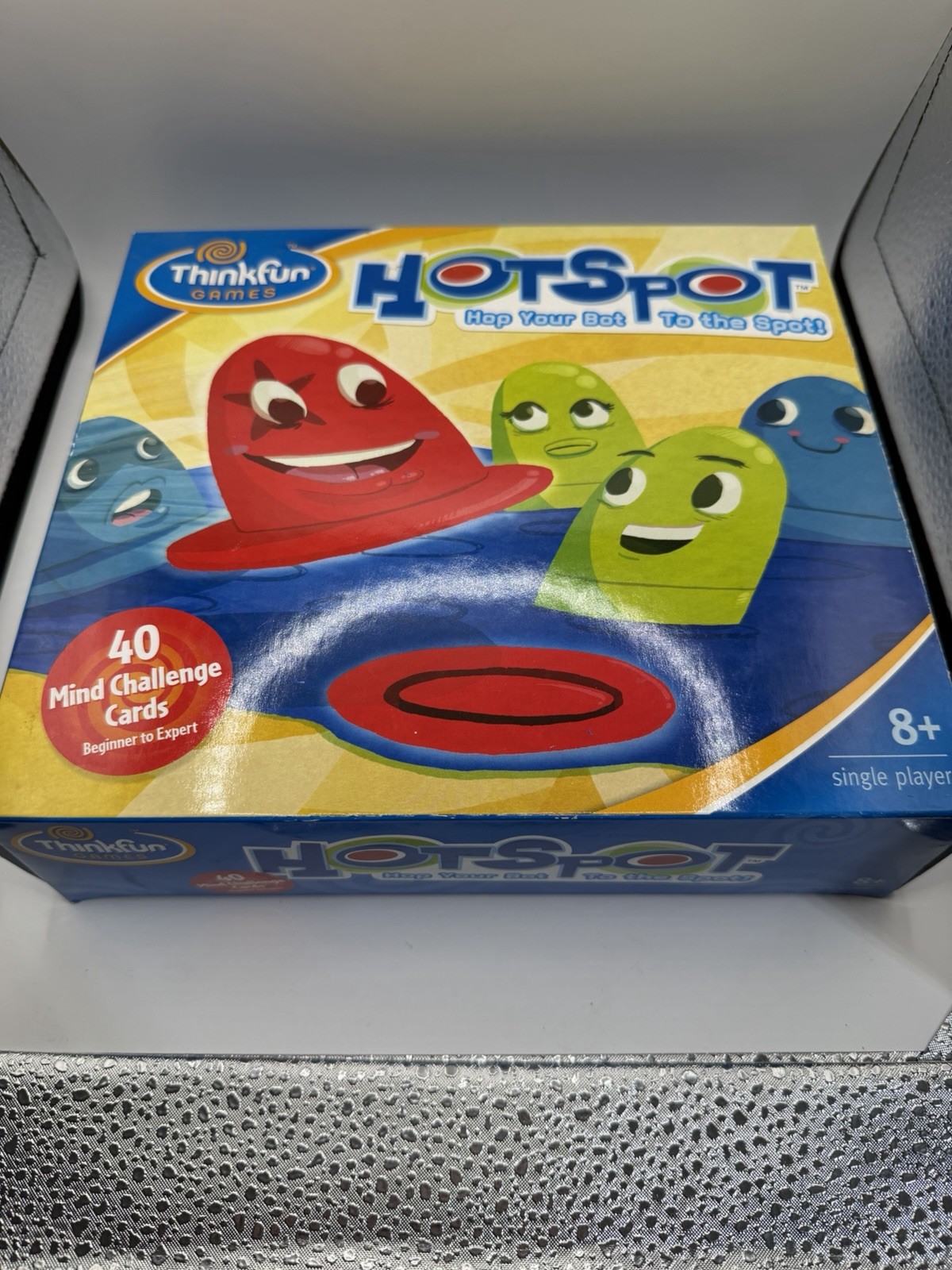 ThinkFun Hot Spot Game Complete 40 Challenges Logic Puzzle Game Ages 8+
