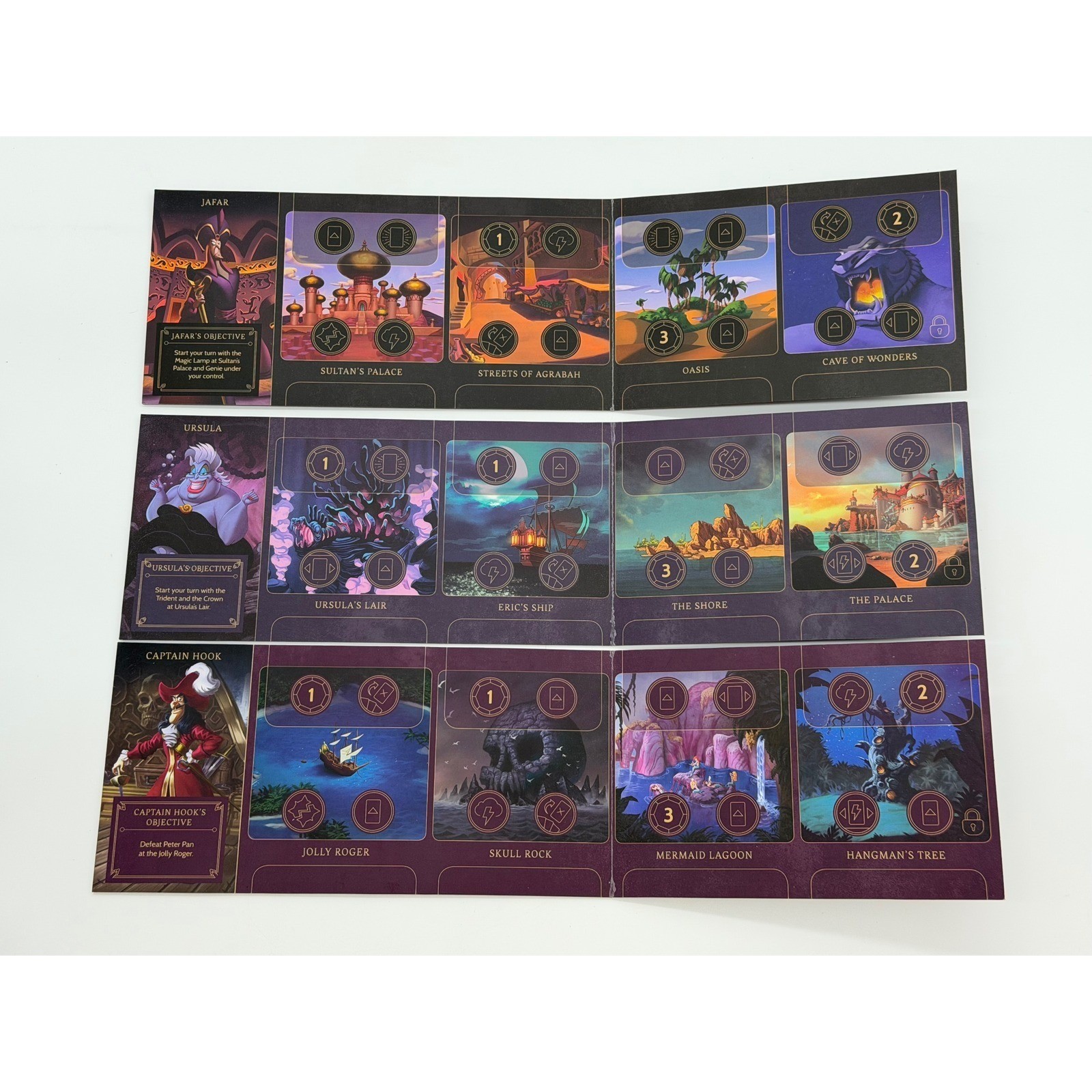 Disney Villainous Board Game Bundle The Worst Takes It All & Wicked To The Core