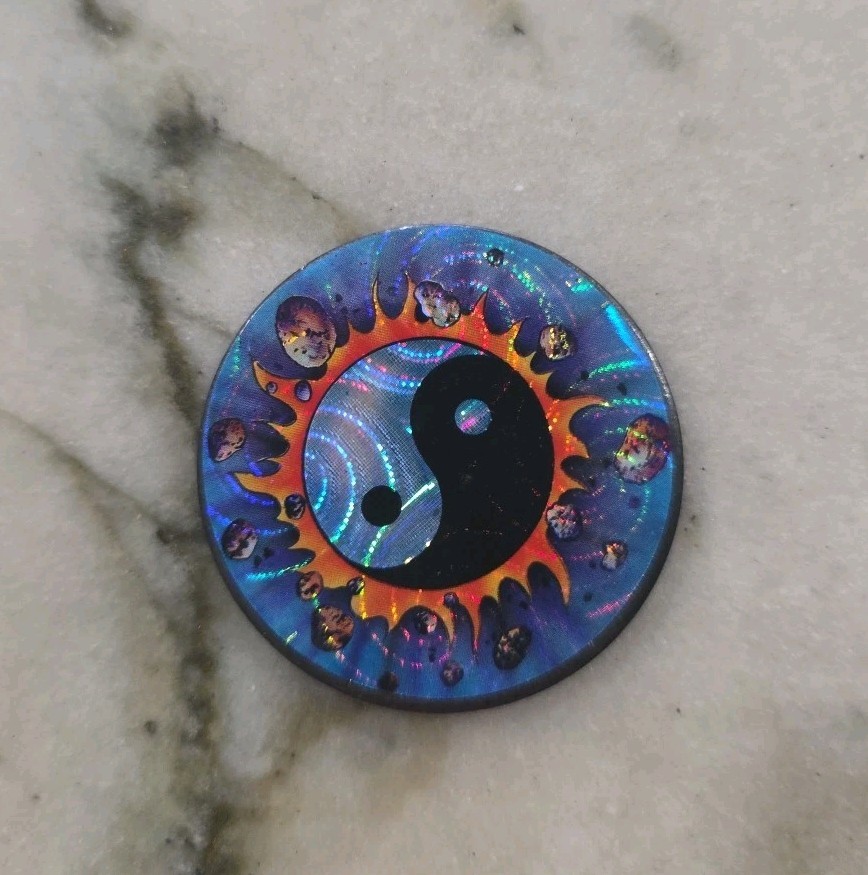 Metal Pog Slammer, Meteor Impact Good Condition.VTG.