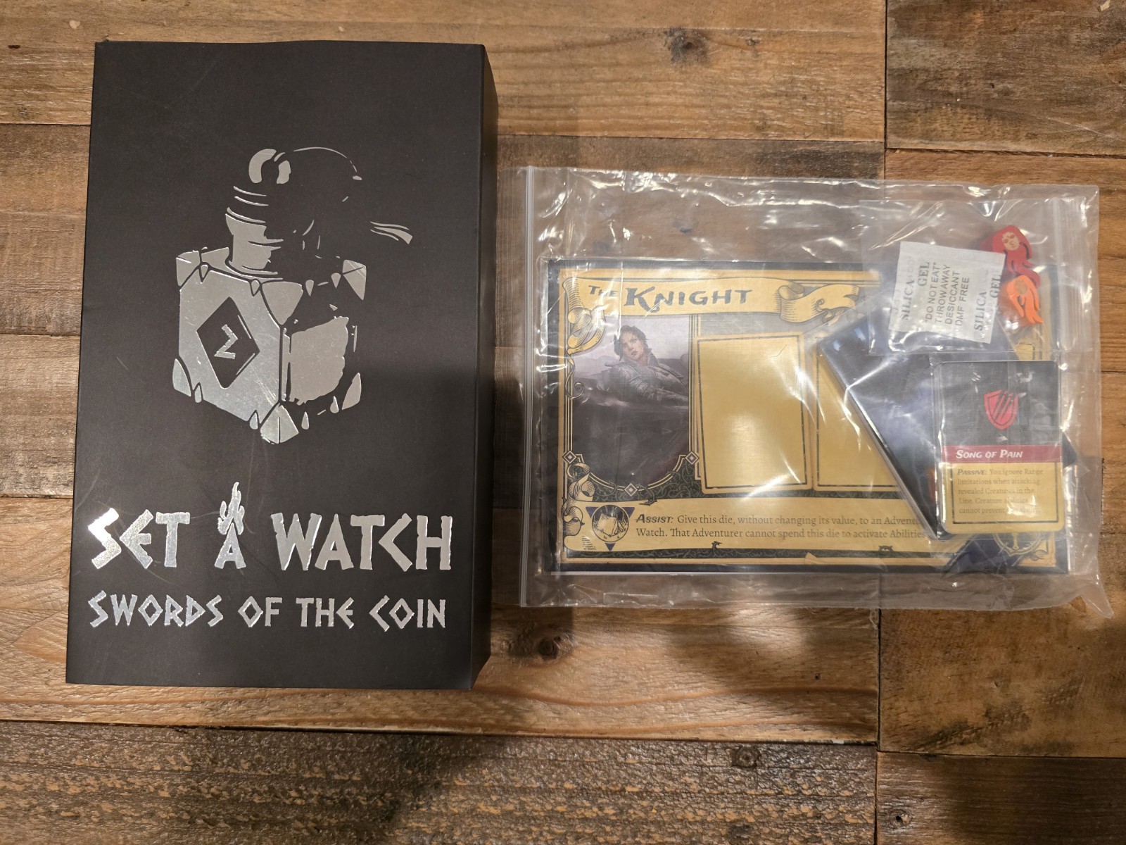 Rock Manor Set A Watch Set a Watch – Swords of the Coin (Deluxe Kicksta Box NM