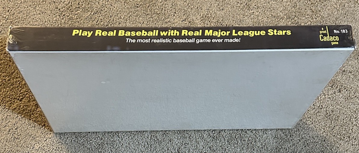 VTG Cadaco All-Star Baseball Game 1968 New Sealed MLB Board Game 1980s Release