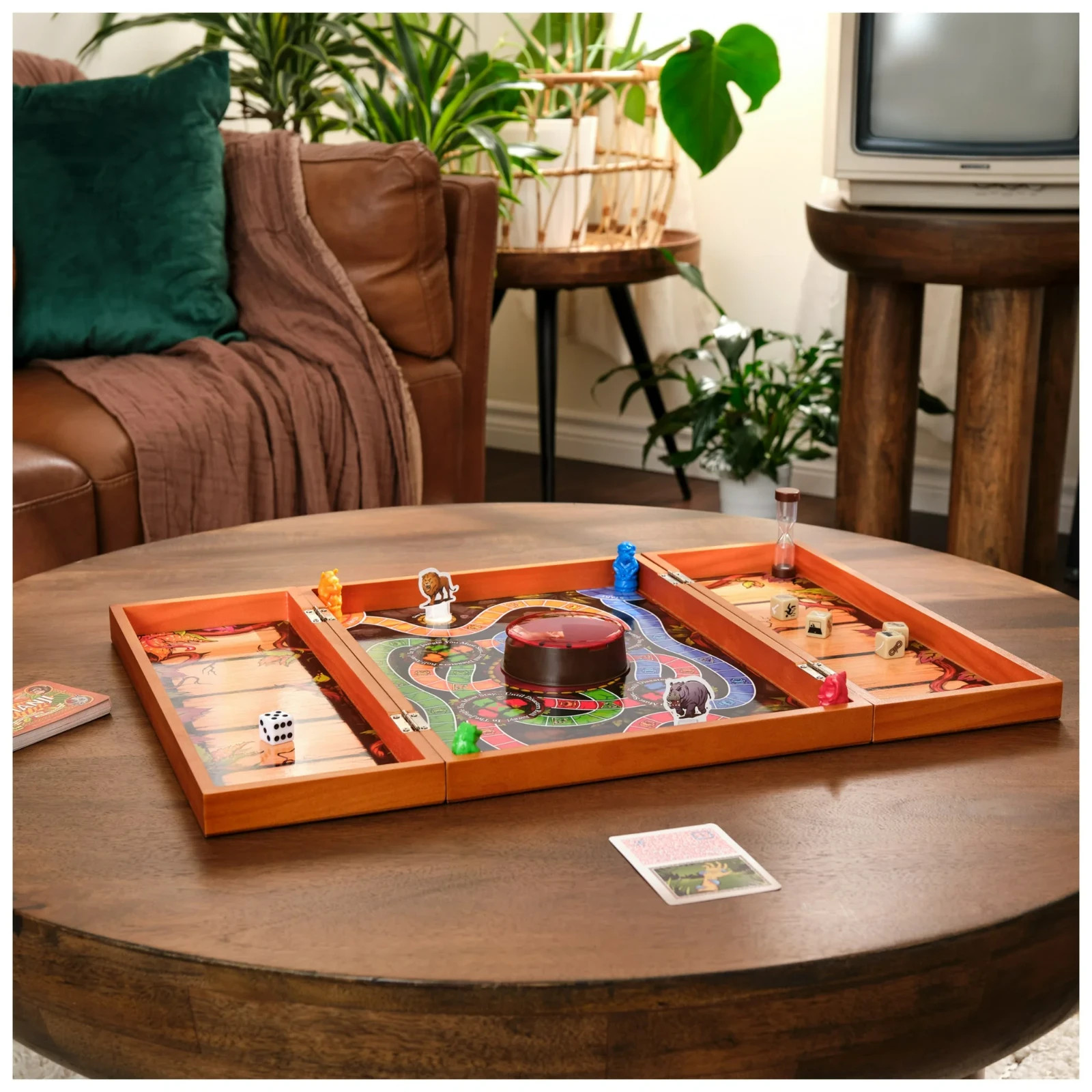 Jumanji the Game Real Wooden Box Edition of the Classic Adventure Board – SEALED
