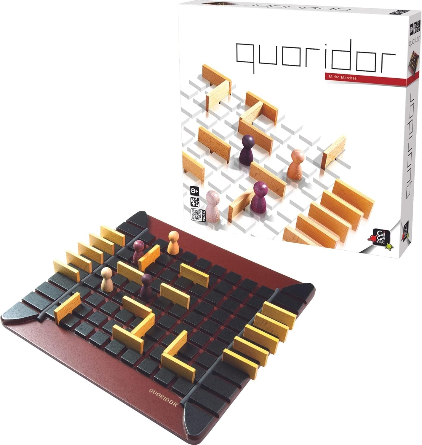Quality Wooden Quoridor Game – Enhance Strategy Skills with Family Fun