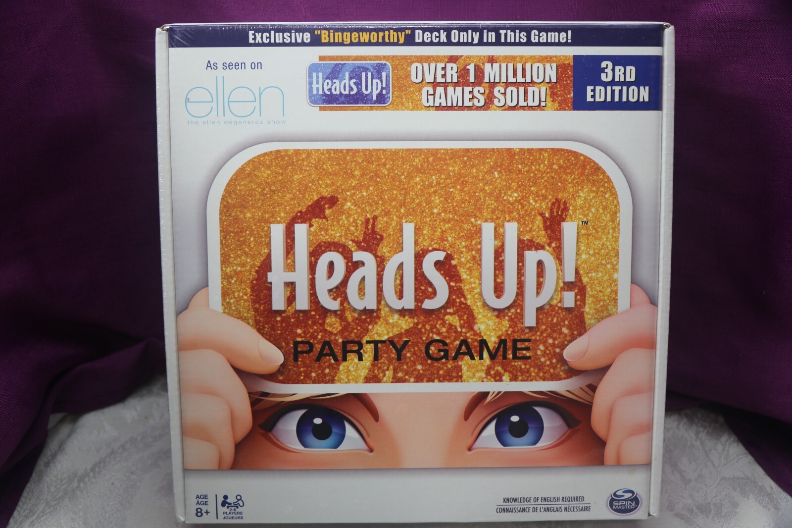 Spin master Heads Up Party Game NEW SEALED