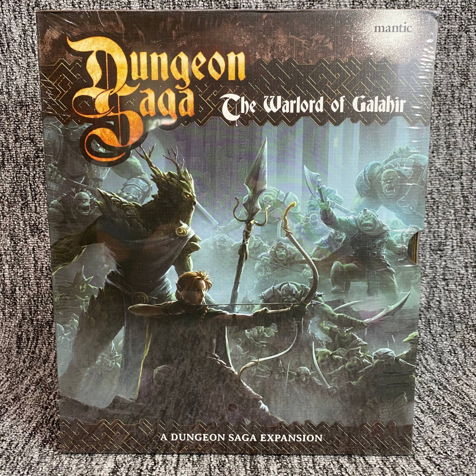 Mantic Games Dungeon Saga The Warlord of Galahir Expansion MGDS04 New Sealed