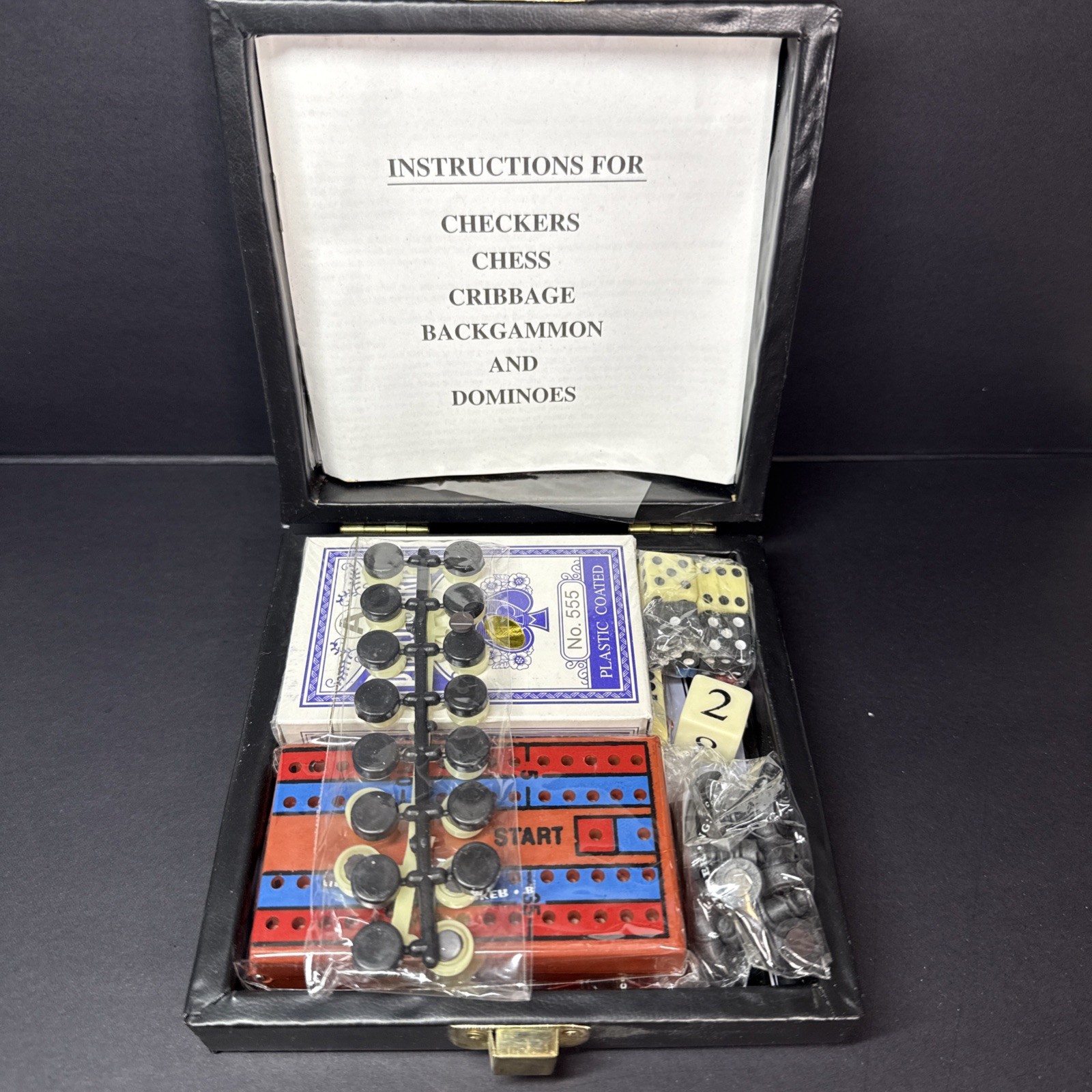 Vtg Coca-Cola Travel Board Games/Collector’s Set- 6 in 1 NEW UNOPENED PLASTIC