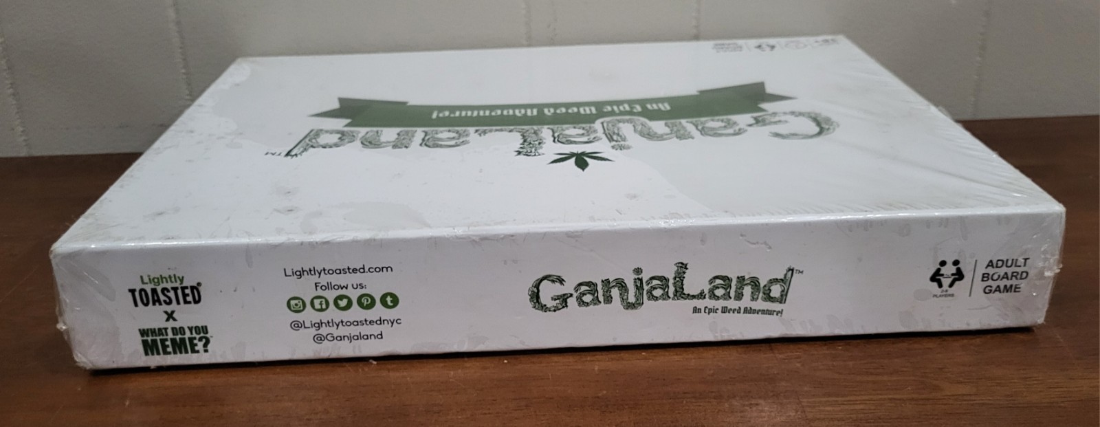 Ganjaland The Epic Weed Adventure Board Game Factory Sealed