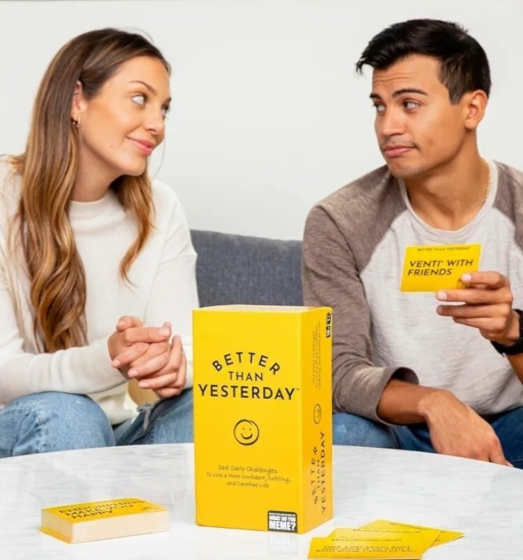 WHAT DO YOU MEME GAMES: Better Than Yesterday Challenge & Puzzle Vision SEALED!