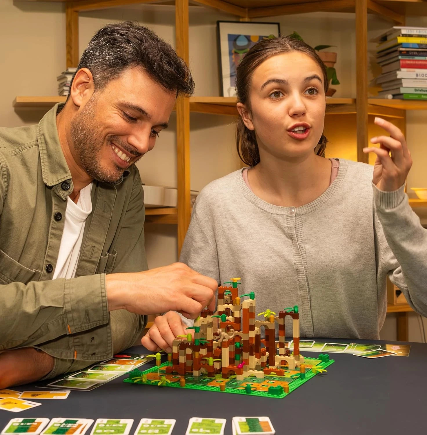 Lego Monkey Palace Board Game 2-4 Players