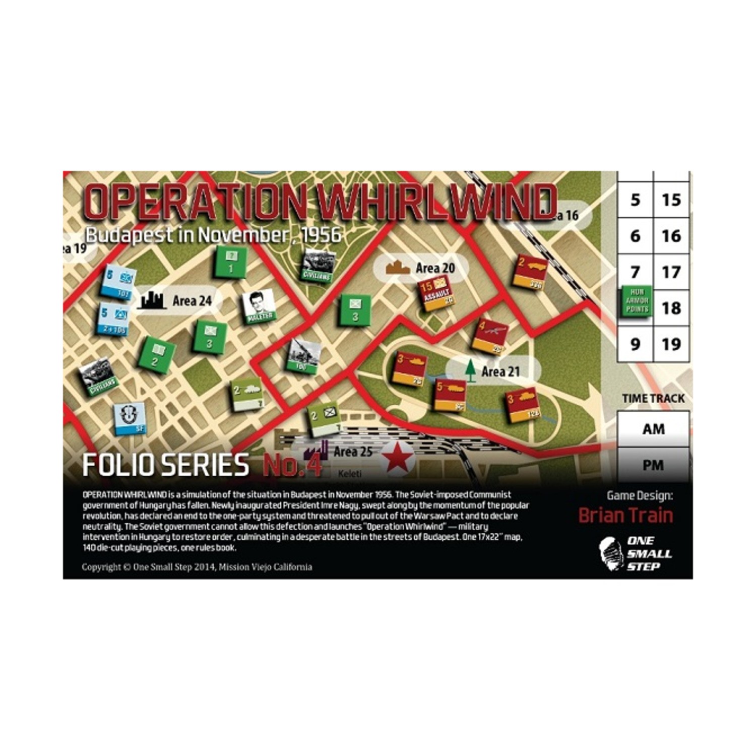 One Small Step Wargame Folio Series #4 – Operation Whirlwind Bag New