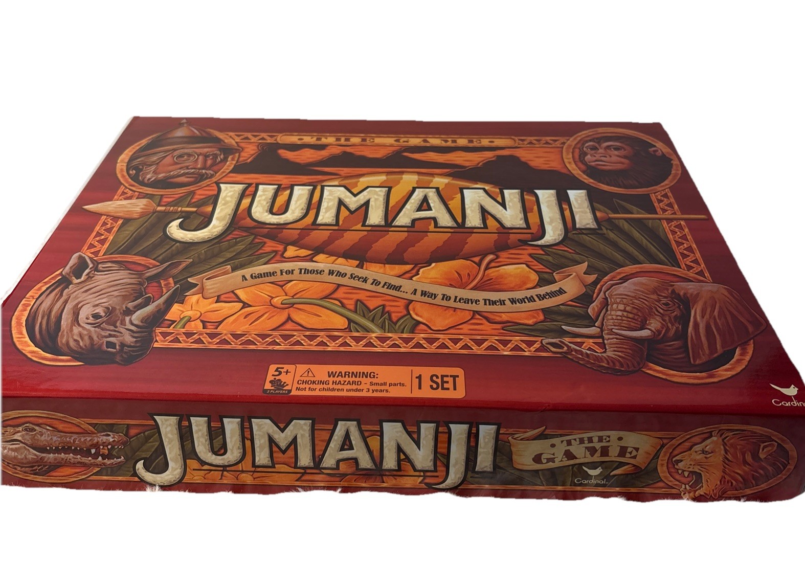 Jumanji Board Game Multiplayer Original Puzzle brand boxed from movie New Sealed