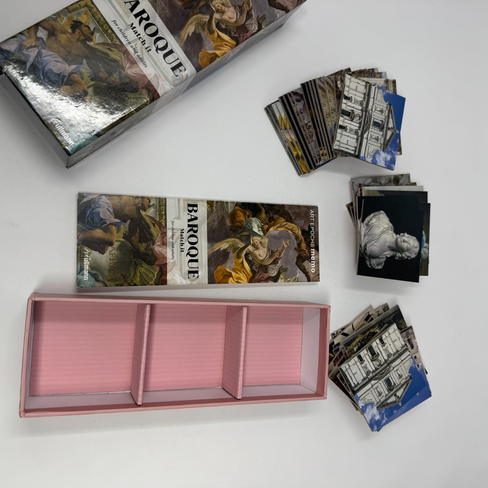 Art Epochs Memo Baroque Learn it by Playing Memory Card Game Children and Adults