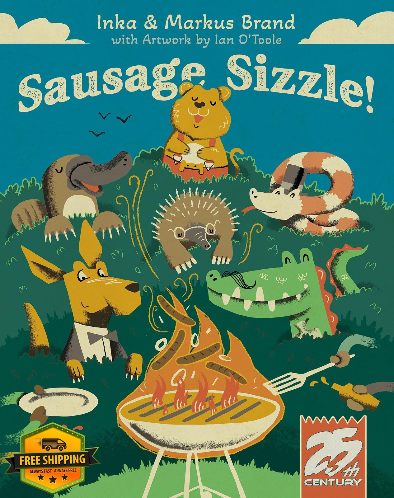 25th Century Games Sausage Sizzle Party Game