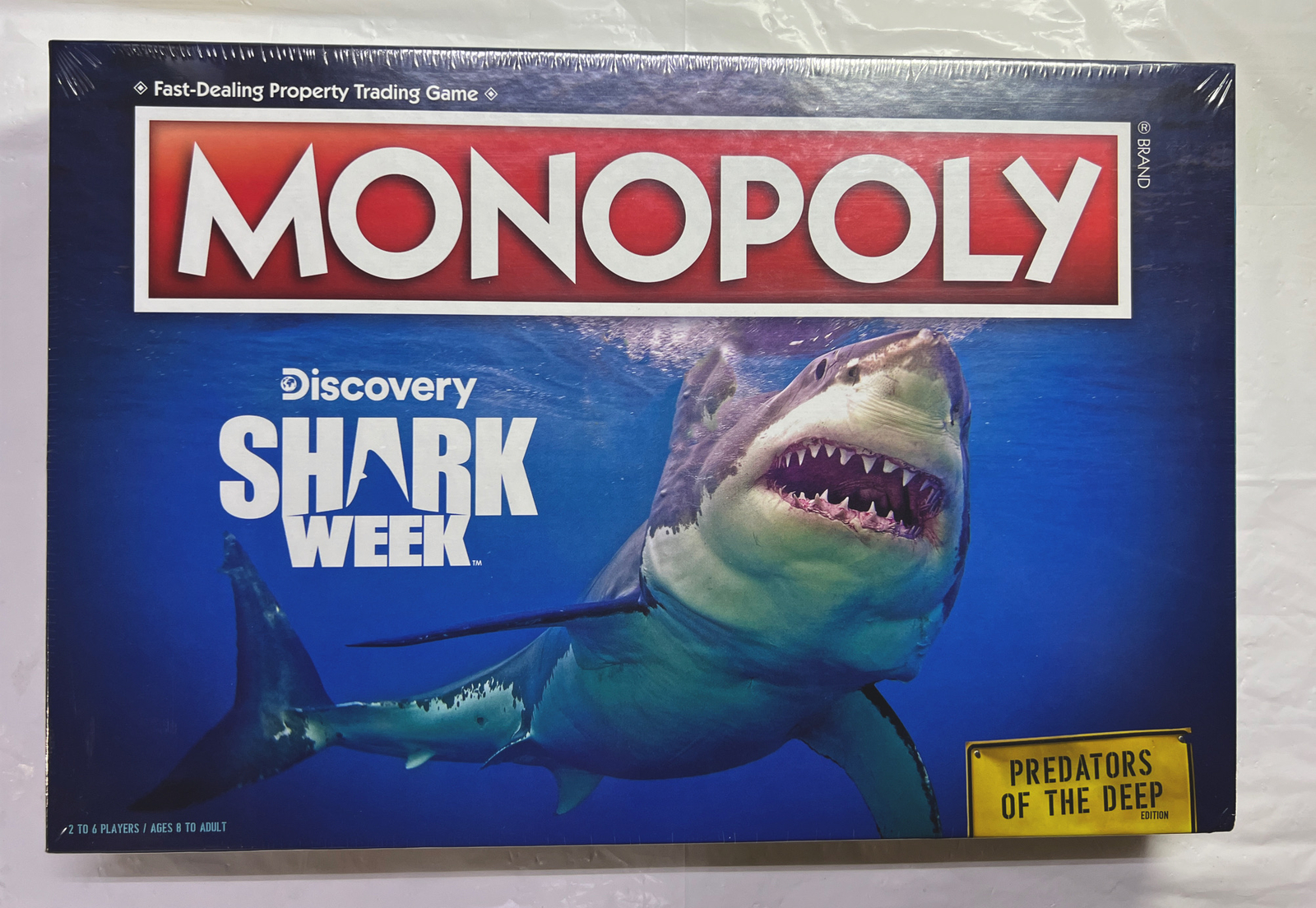 Monopoly: Shark Week Board Game USAopoly