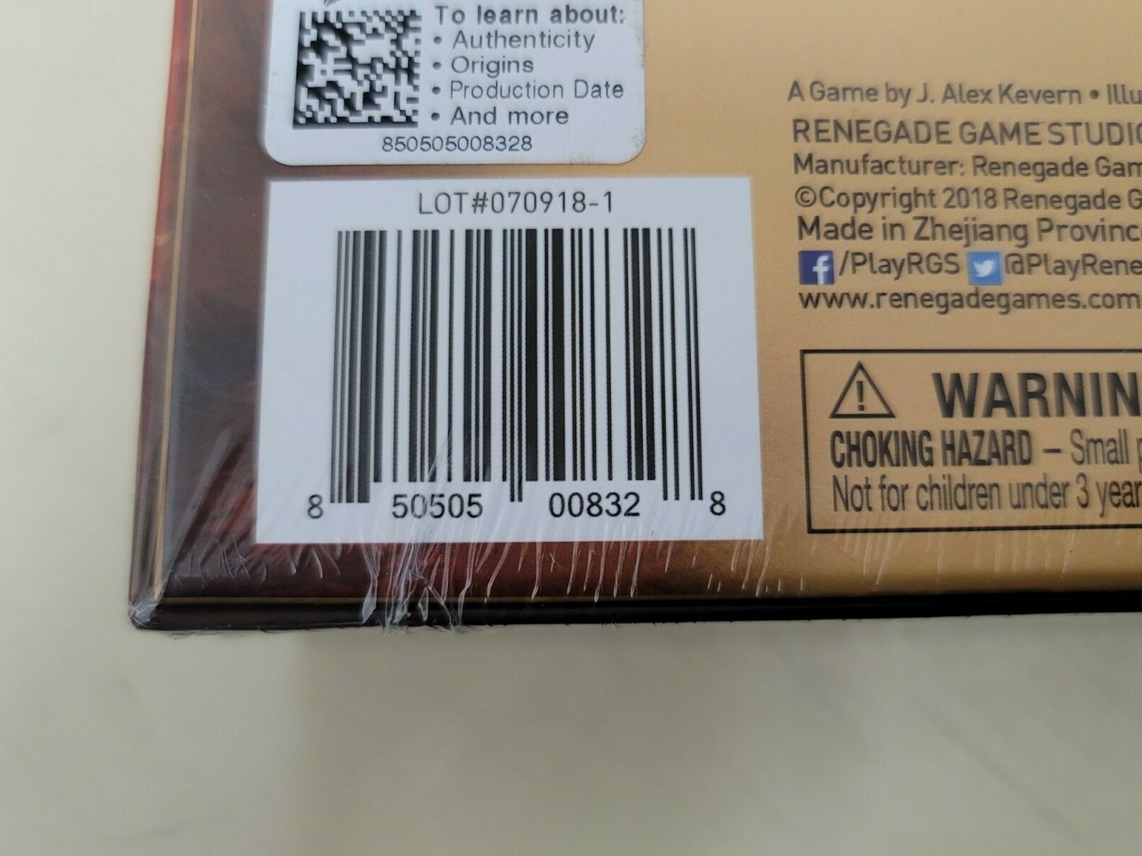 NEW FACTORY SEALED RENEGADE GAME STUDIOS PASSING THROUGH PETRA BOARD GAME