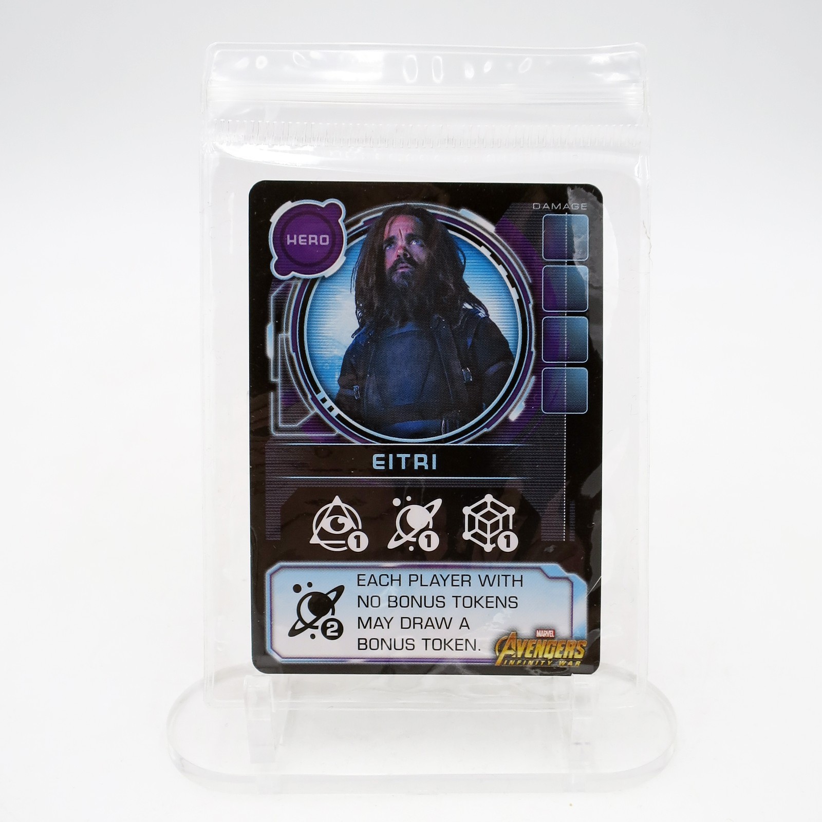 Thanos Rising Avengers Infinity War Eitri Promo Card OP USAOpoly Gen Con 2018