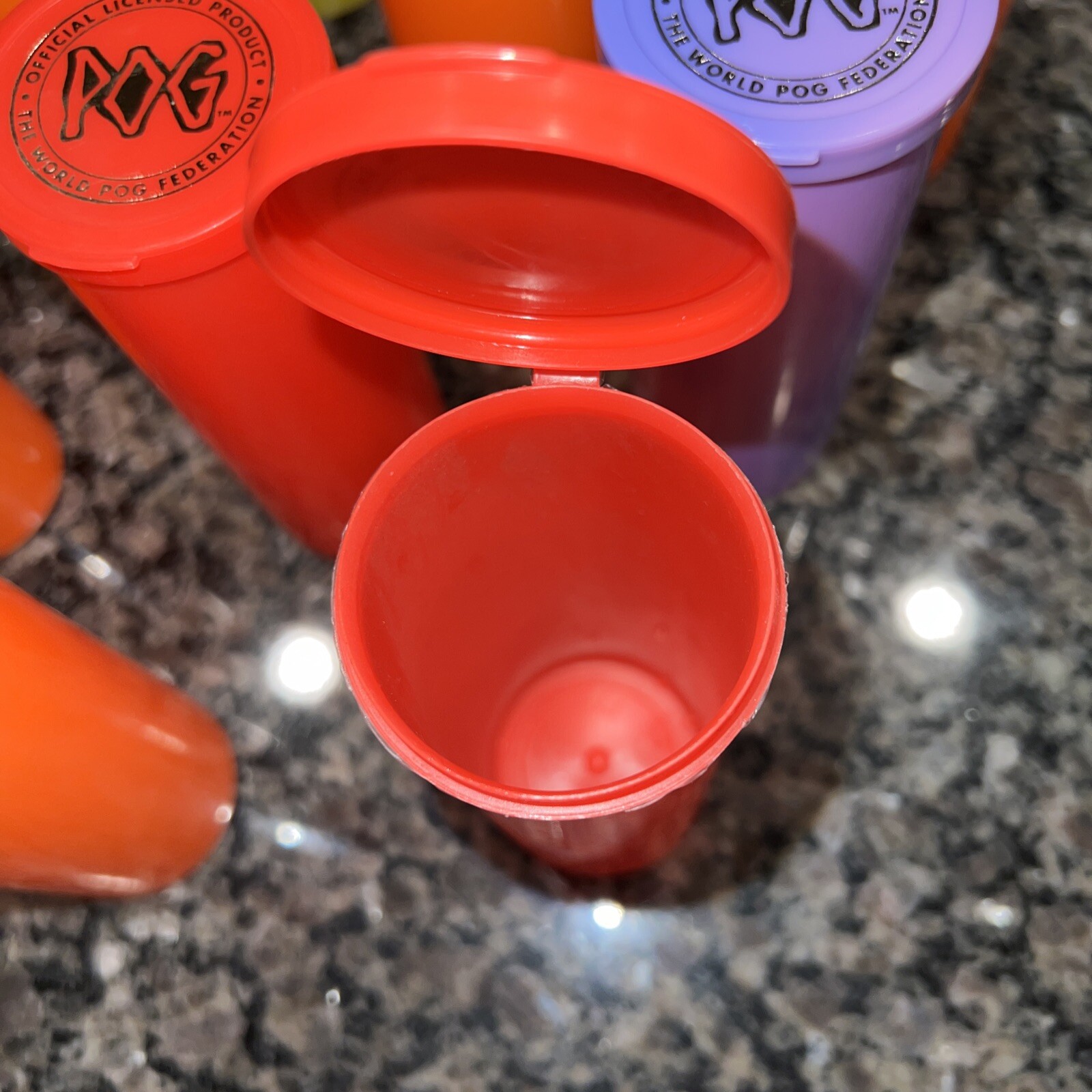 POG Officially Licensed Milkcap Container Never Used Large Size