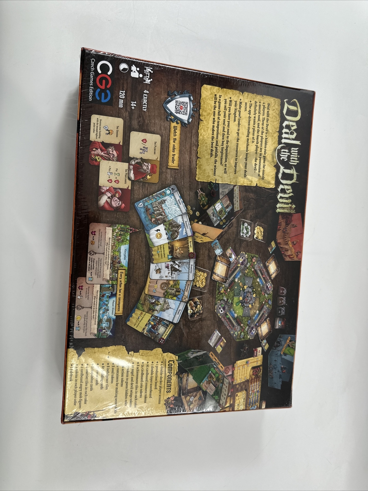 Deal With The Devil Board Game by Czech Games – New & Sealed