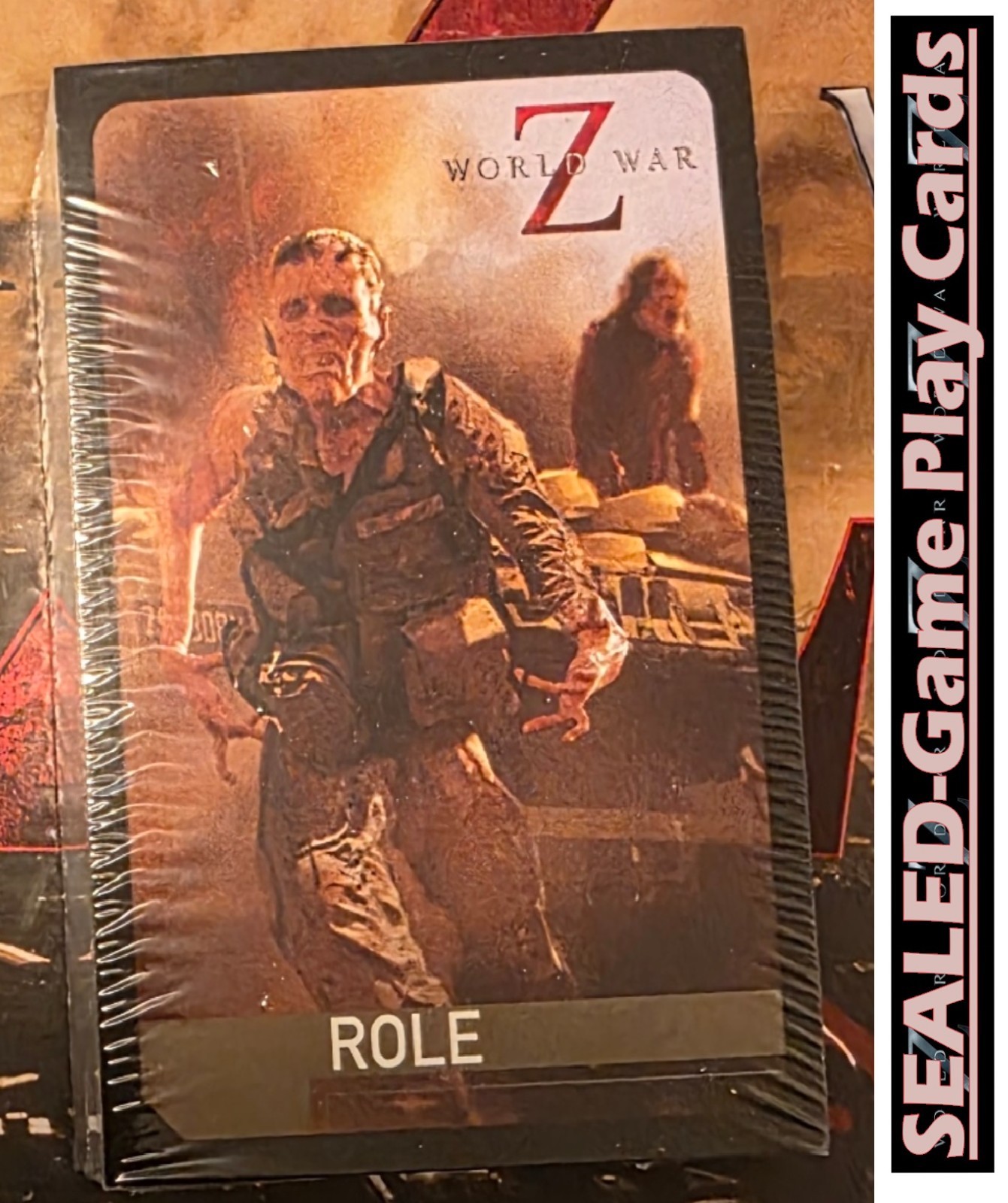 University Games World War Z The Board Game Zombies All Parts Bagged/Sealed