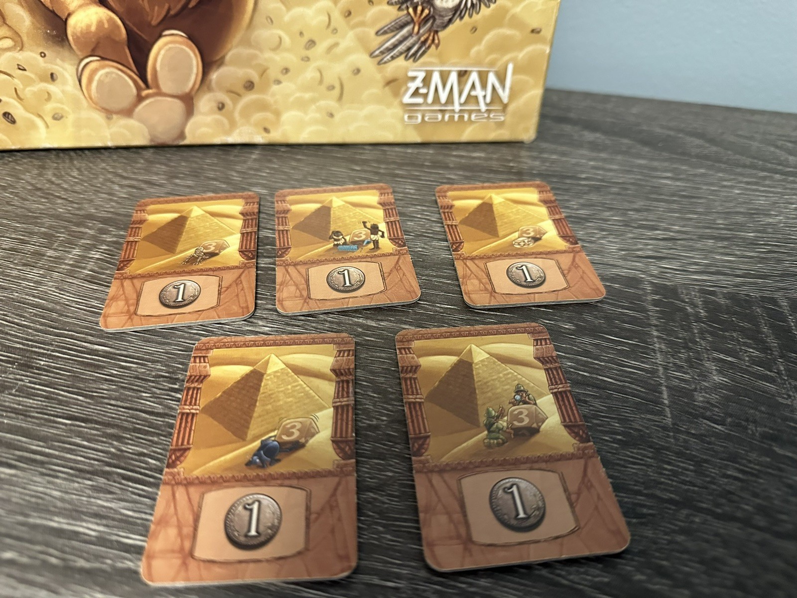 Camel Up Board Game First Edition Replacement Pyramid Cards/ Tiles