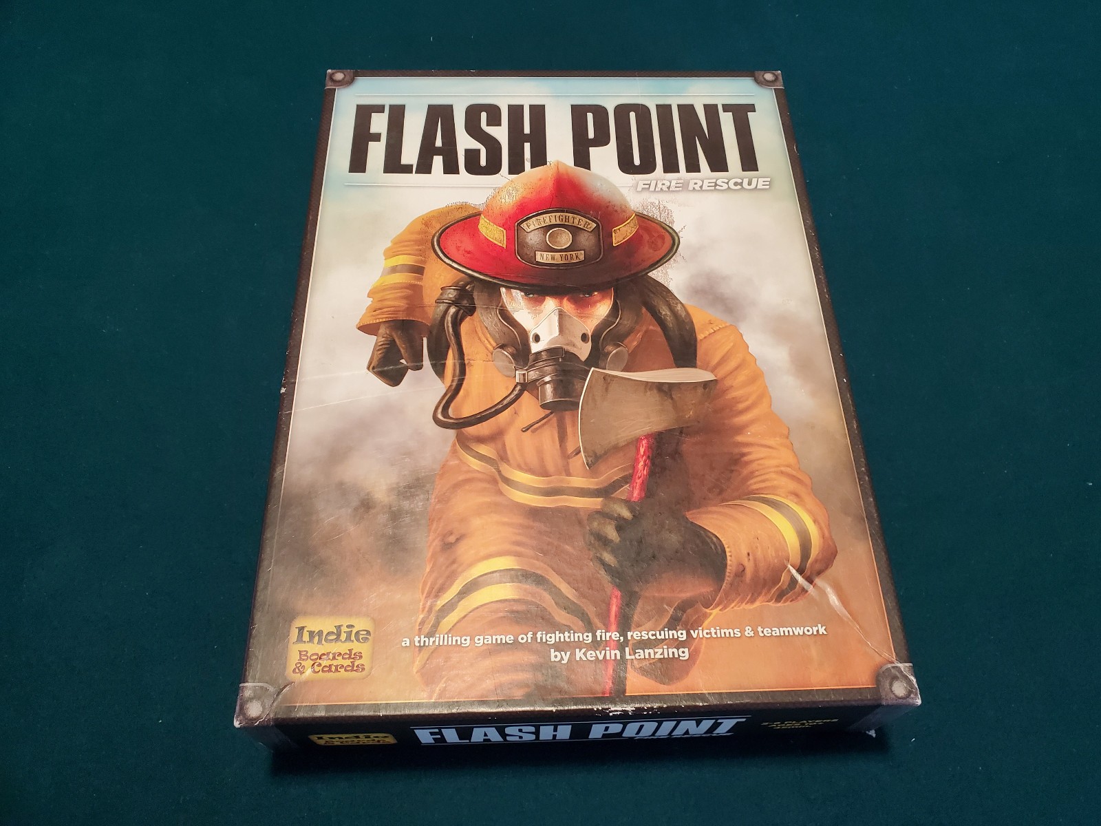 Flash Point Fire Rescue 2011 Board Game Indie Boards & Cards Lone Oak Games COOP