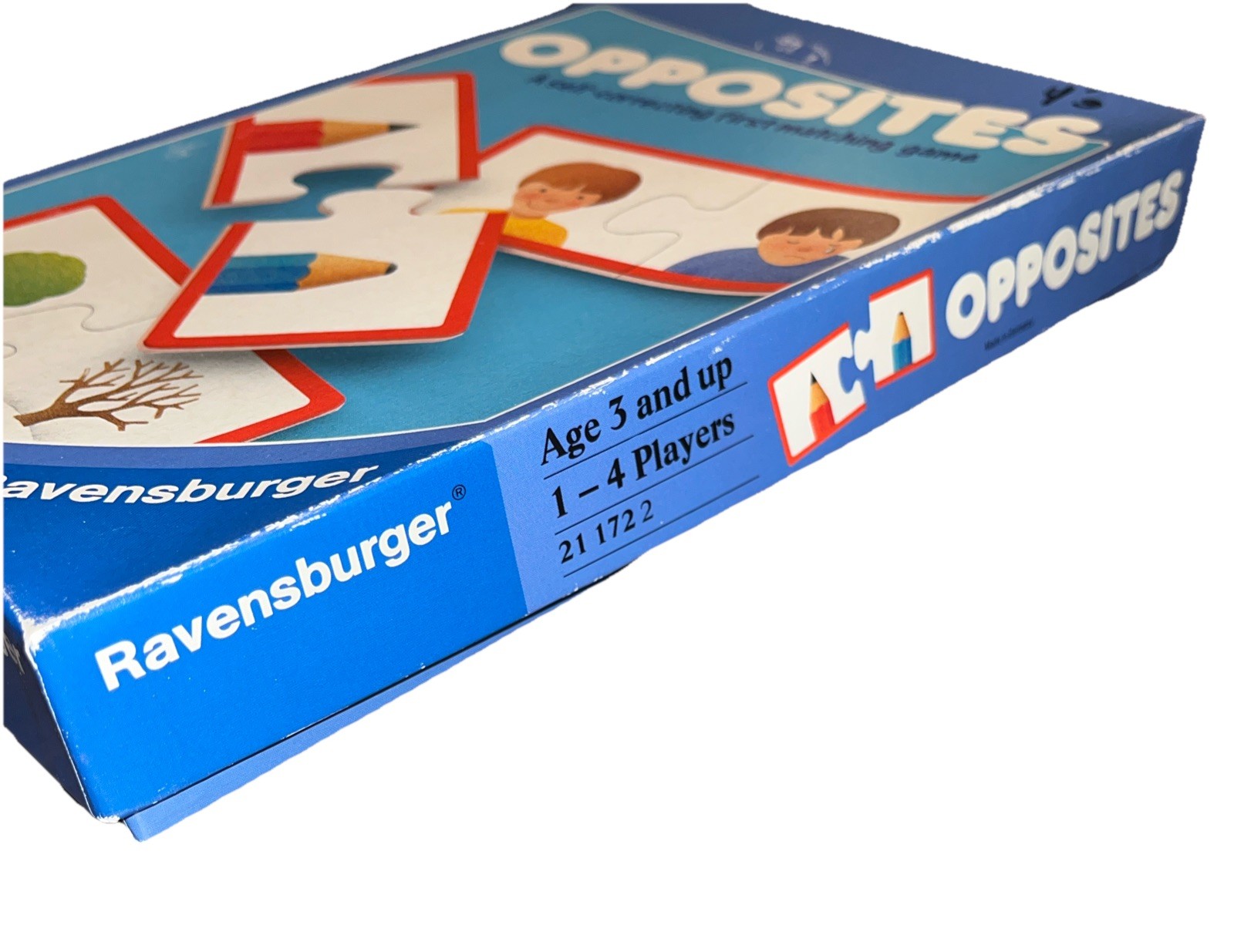 Vtg Ravensburger Opposites Self correcting First Matching Game Fun Education A4