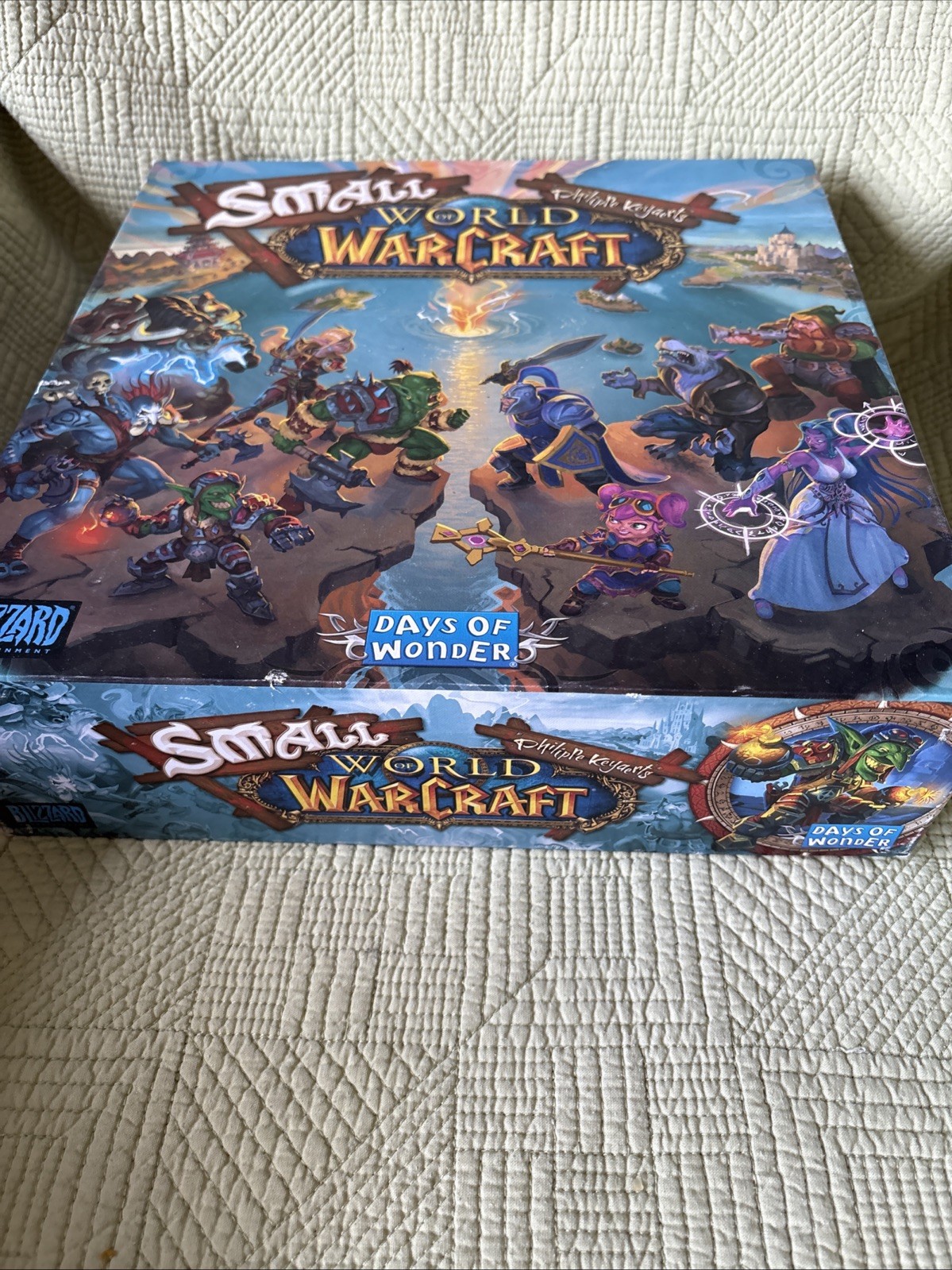 Small World of Warcraft Board Game Lot As-Is Unchecked for Completeness