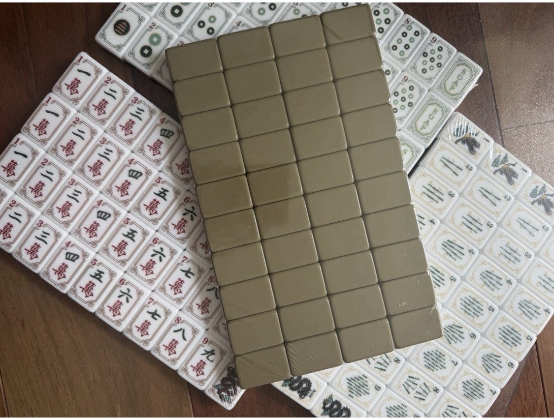 160 Mahjong Playing Tiles for American Style Game（11）