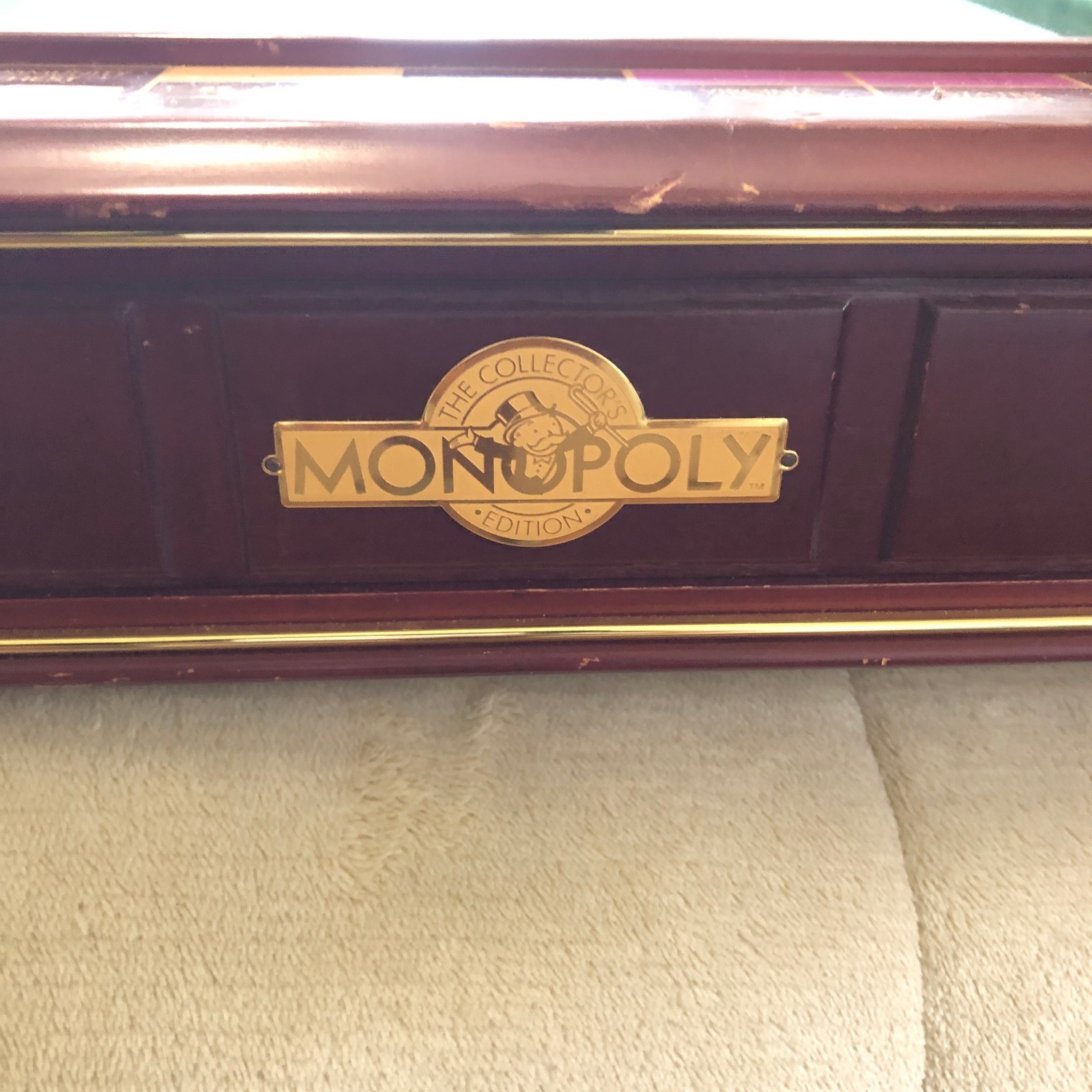 Monopoly Collector’s Edition 1991 Franklin Mint Wooden Luxury Board Game