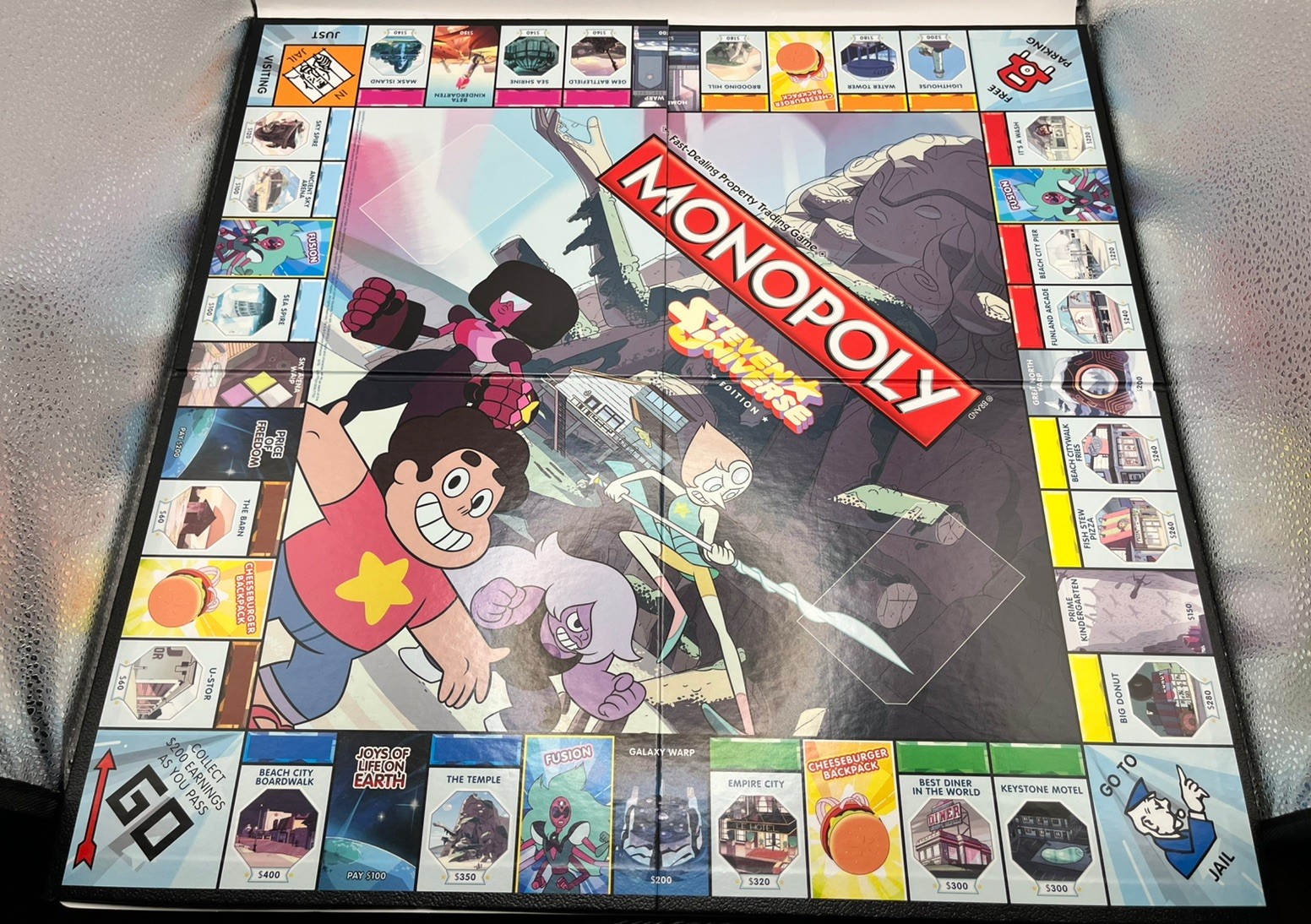 Monopoly: Steven Universe Edition Cartoon Network Board Game COMPLETE