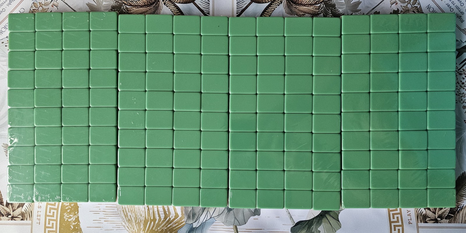 Premium Palm Royale 3 Layer Unbranded Mahjong Tiles Set 160 New
