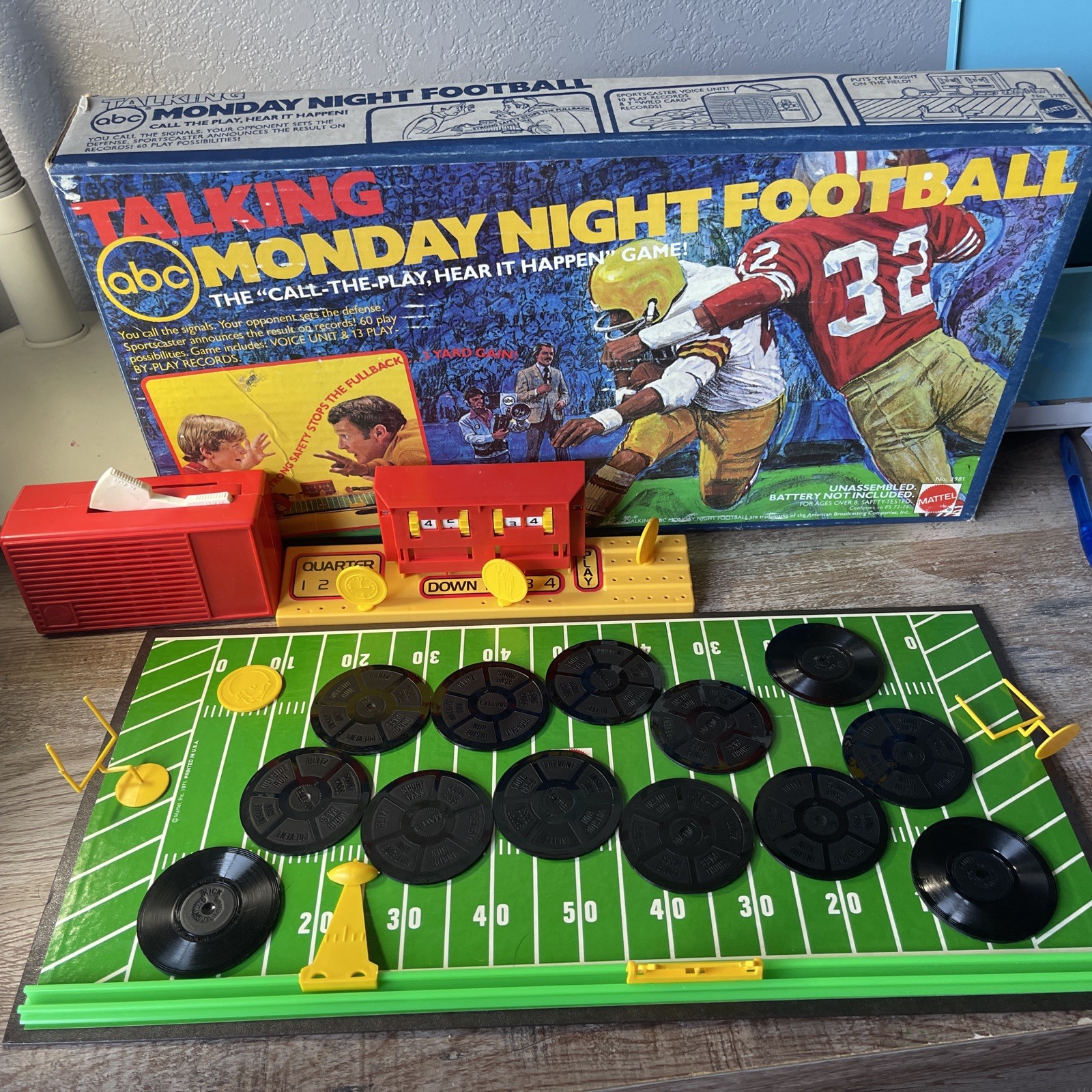 Mattel Talking ABC Monday Night Football Sports Caster