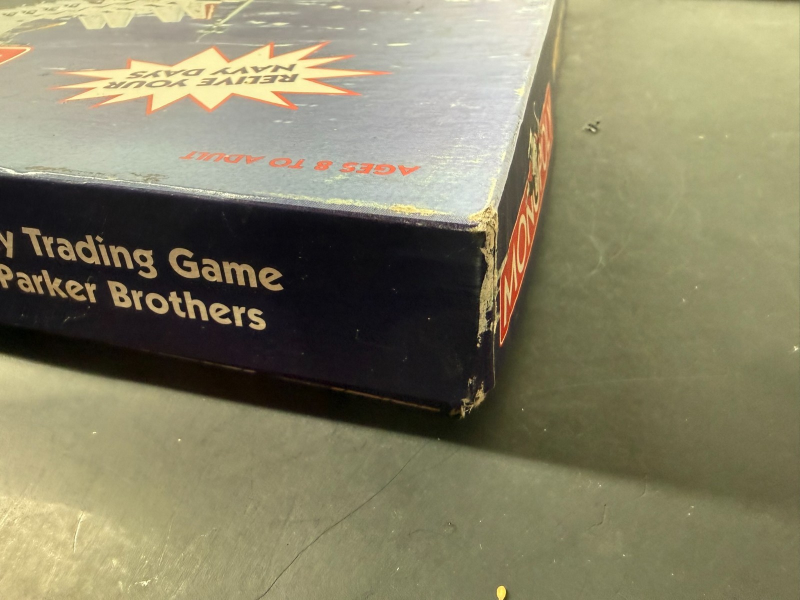 United States Navy Edition Monopoly Game Used Complete 1998