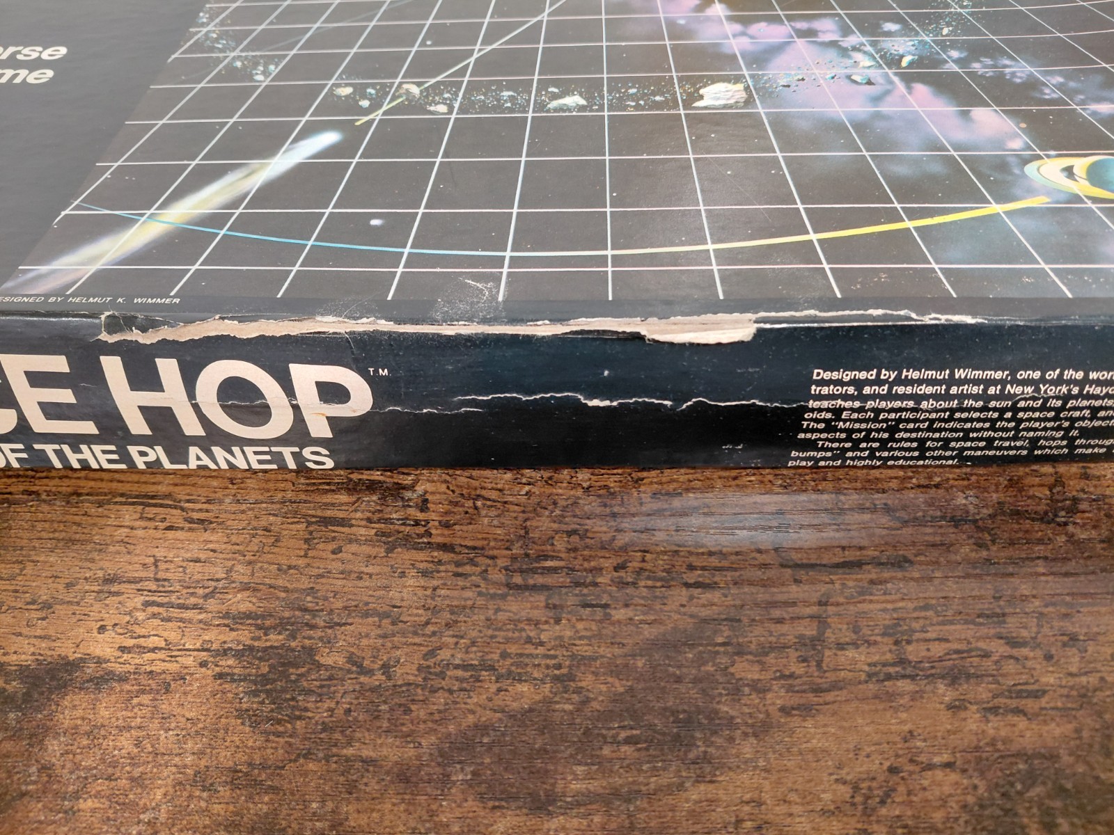 VINTAGE Teaching Concepts Inc. Space Hop Board Game 1973 2-4 Players Age 9-Adult