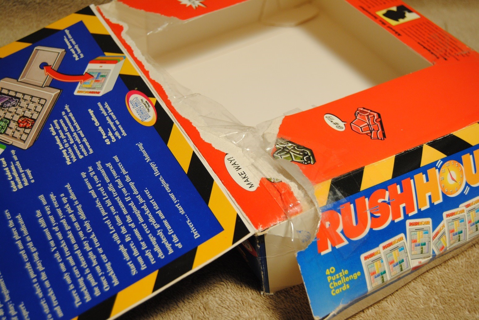 Rush Hour Traffic Jam Puzzle Game Complete 1996 Binary Arts