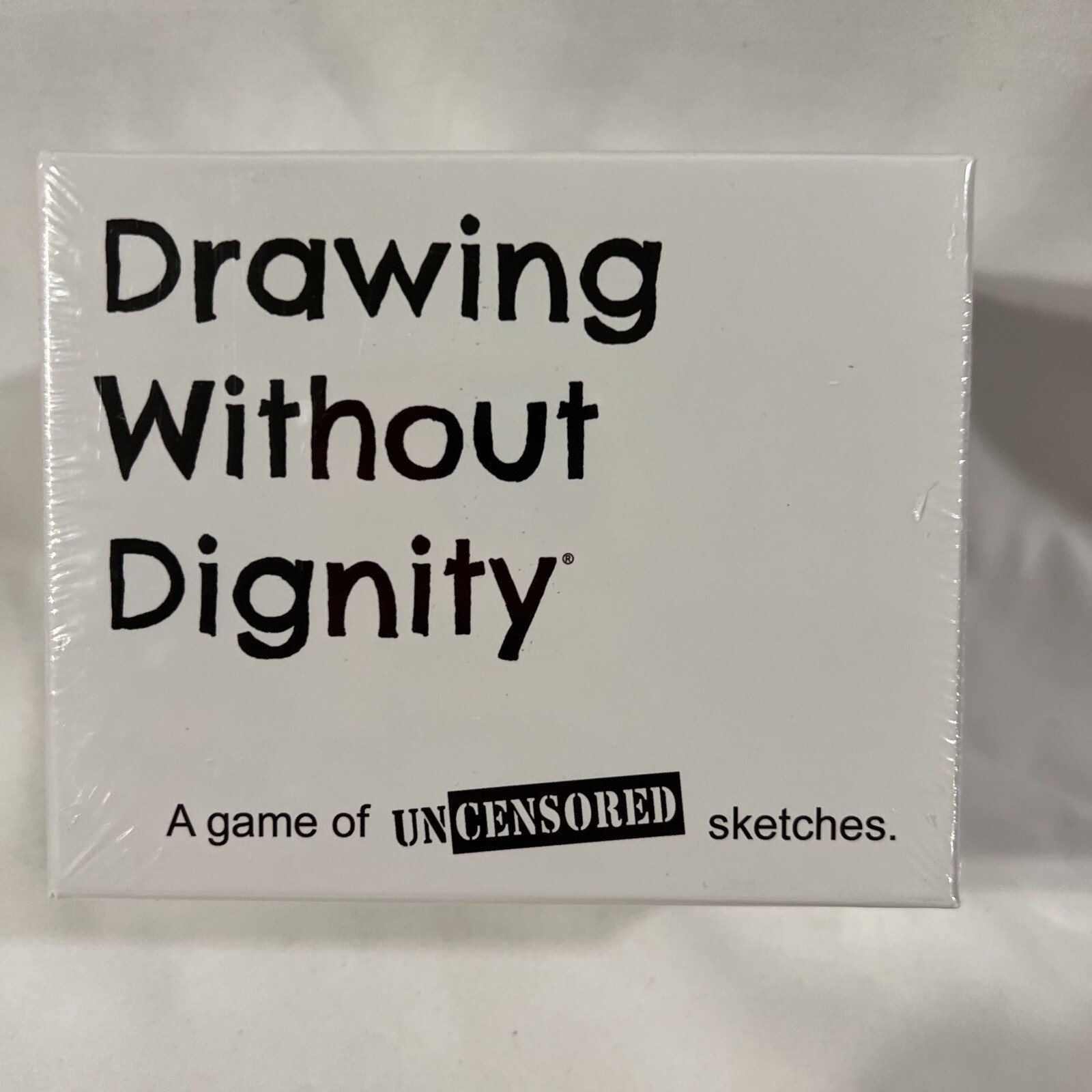 Drawing Without Dignity – A NEW adult party game of uncensored sketches, Sealed