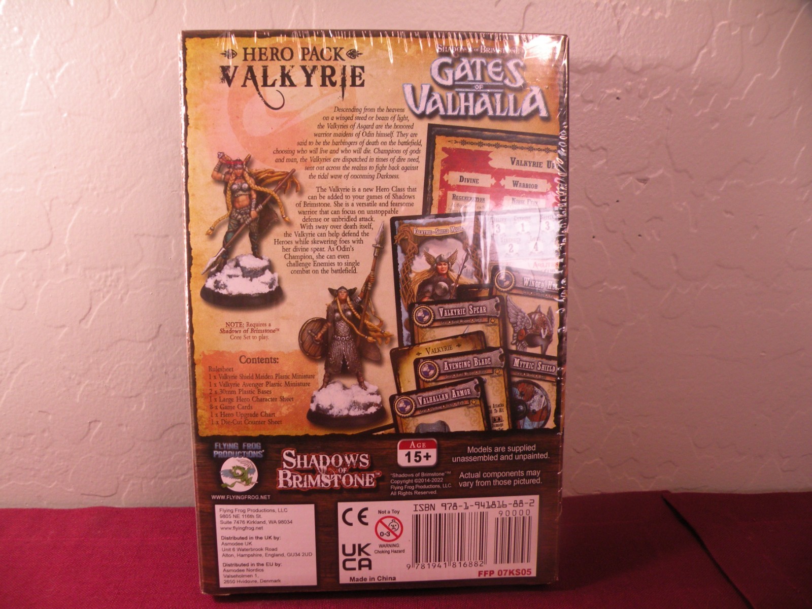 Valkyrie Hero Pack for Shadows of Brimstone Kickstarter Exclusive NEW & SEALED