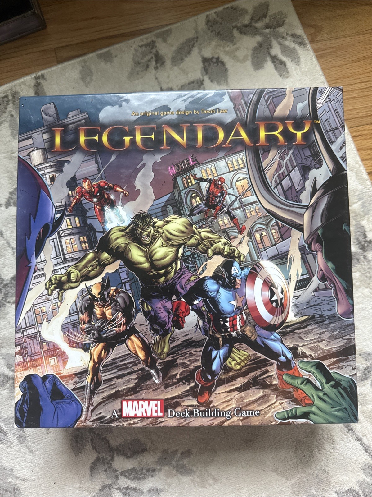 Upper Deck Legendary: A Marvel Deckbuilding Board Game – Complete