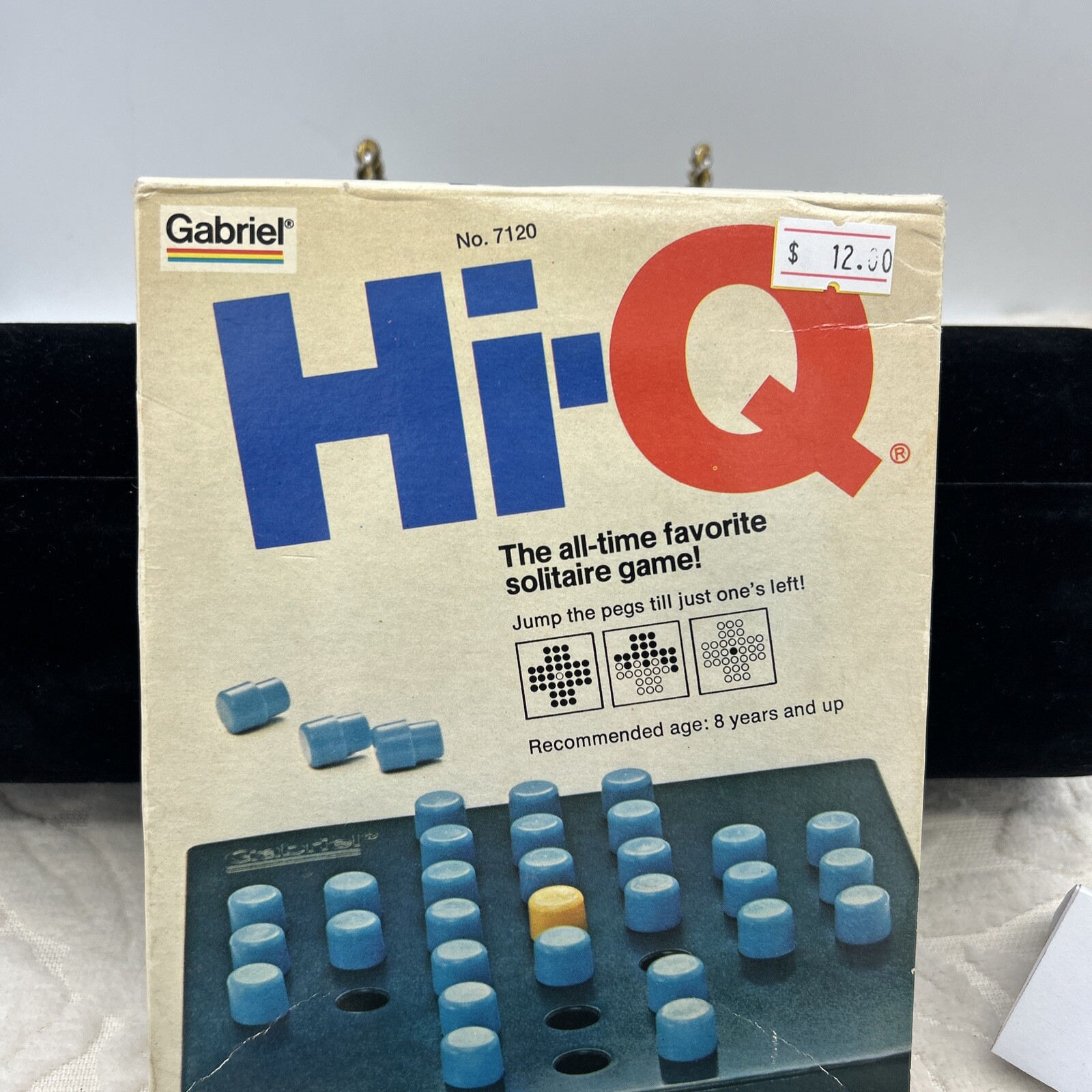 Vintage 1978 Gabriel Hi-G All Time Favorite Solitaire Game And Instructions