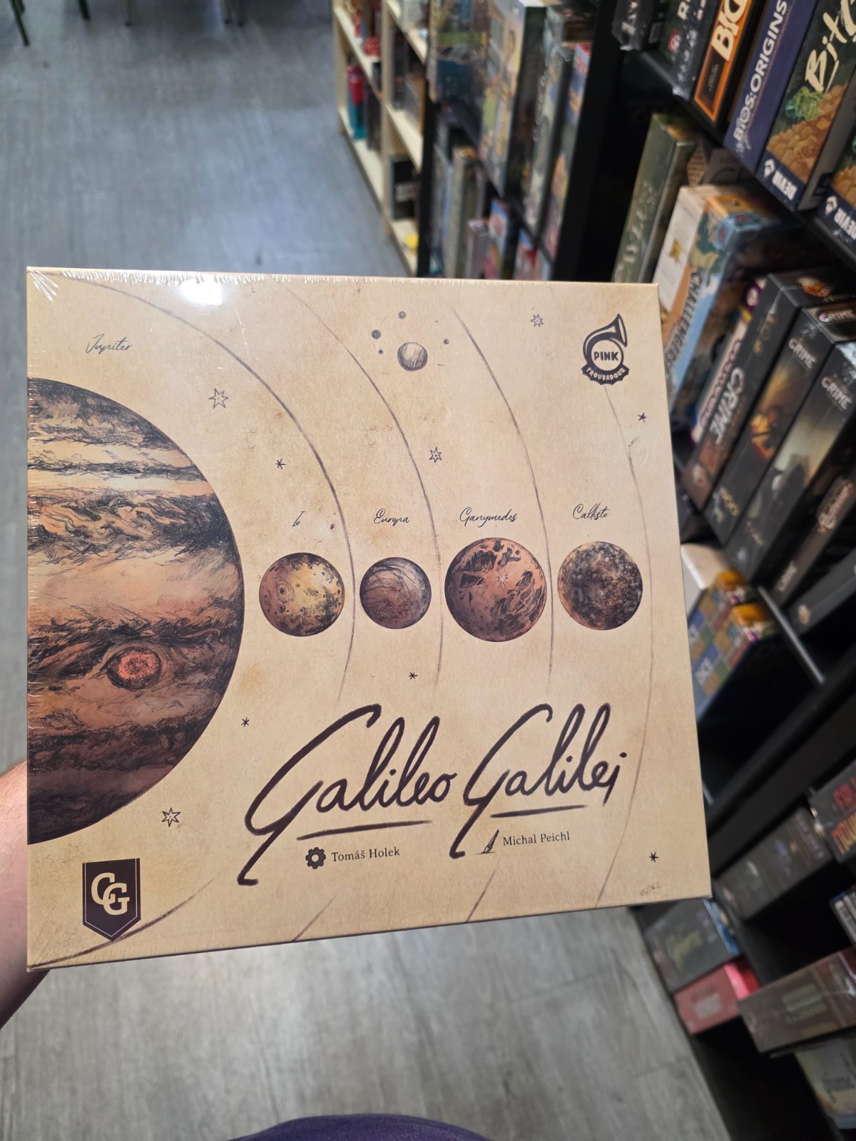 Galileo Galilei Board Game by Capstone Games New In Shrink