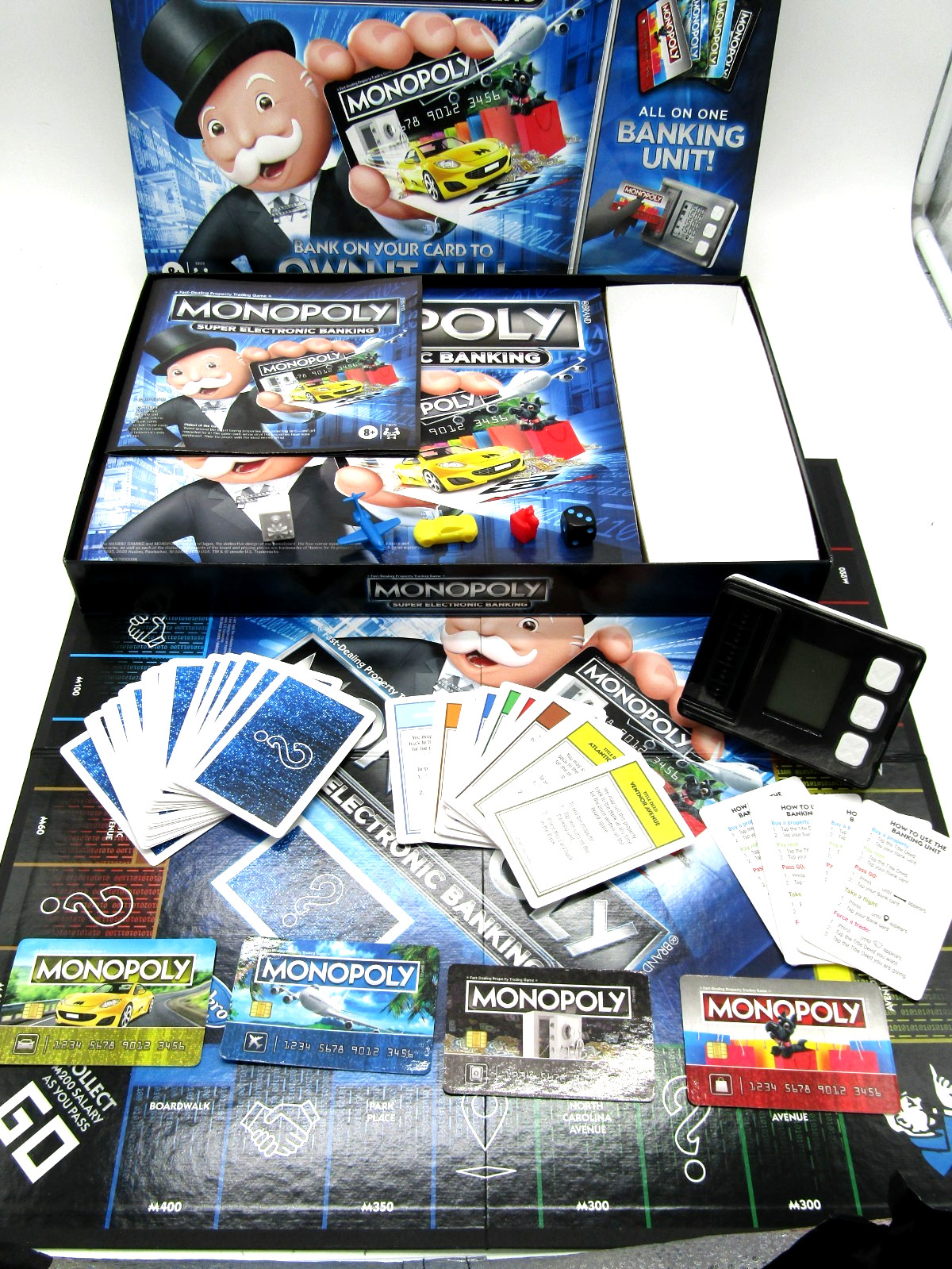 MONOPOLY Super Electronic Banking Game All In One Banking Unit 2020 complete