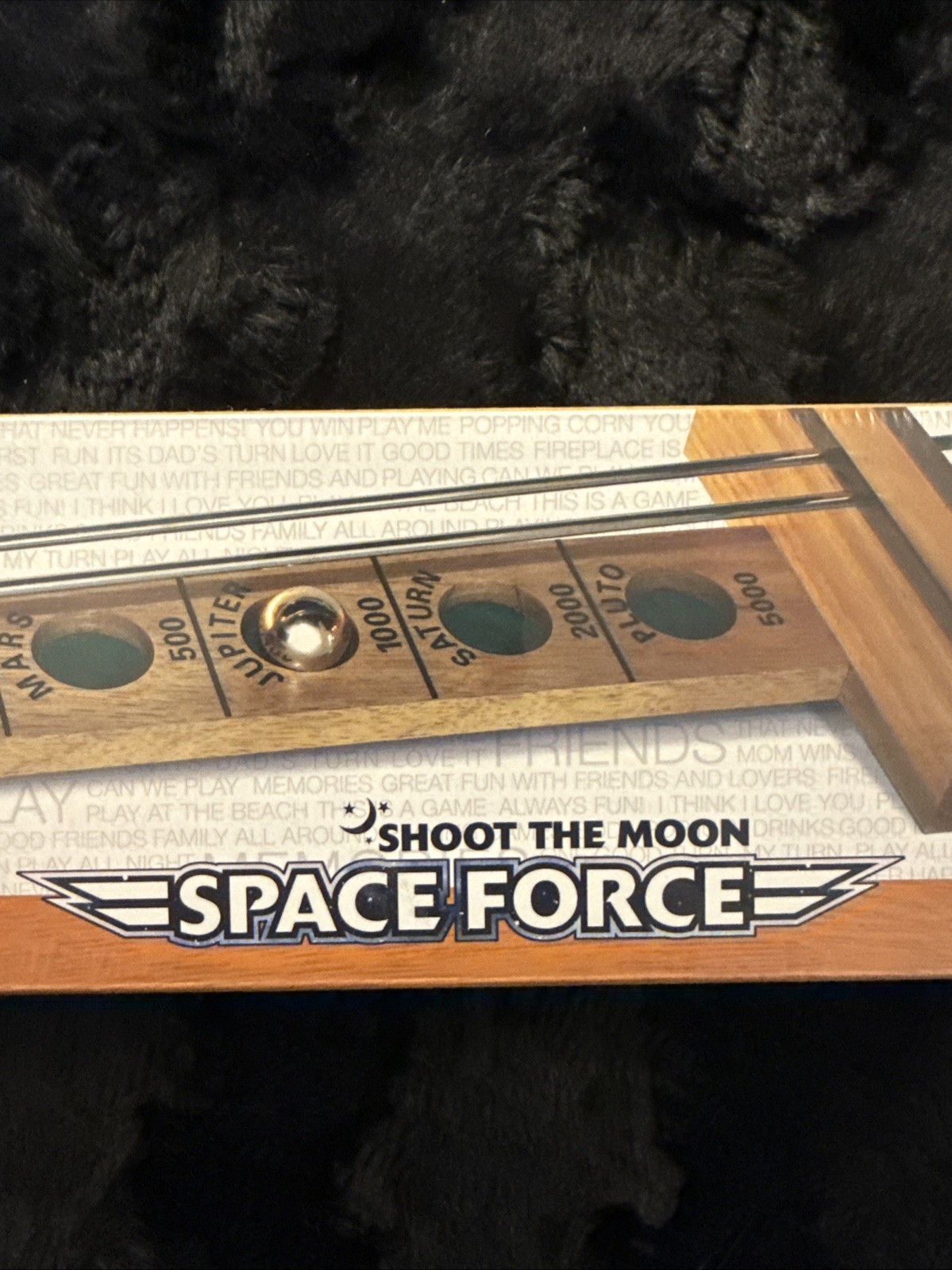 WE Games Shoot The Moon 1940’s Nostalgia Game, Solid Wood, NEW SEALED, 17.5 in.