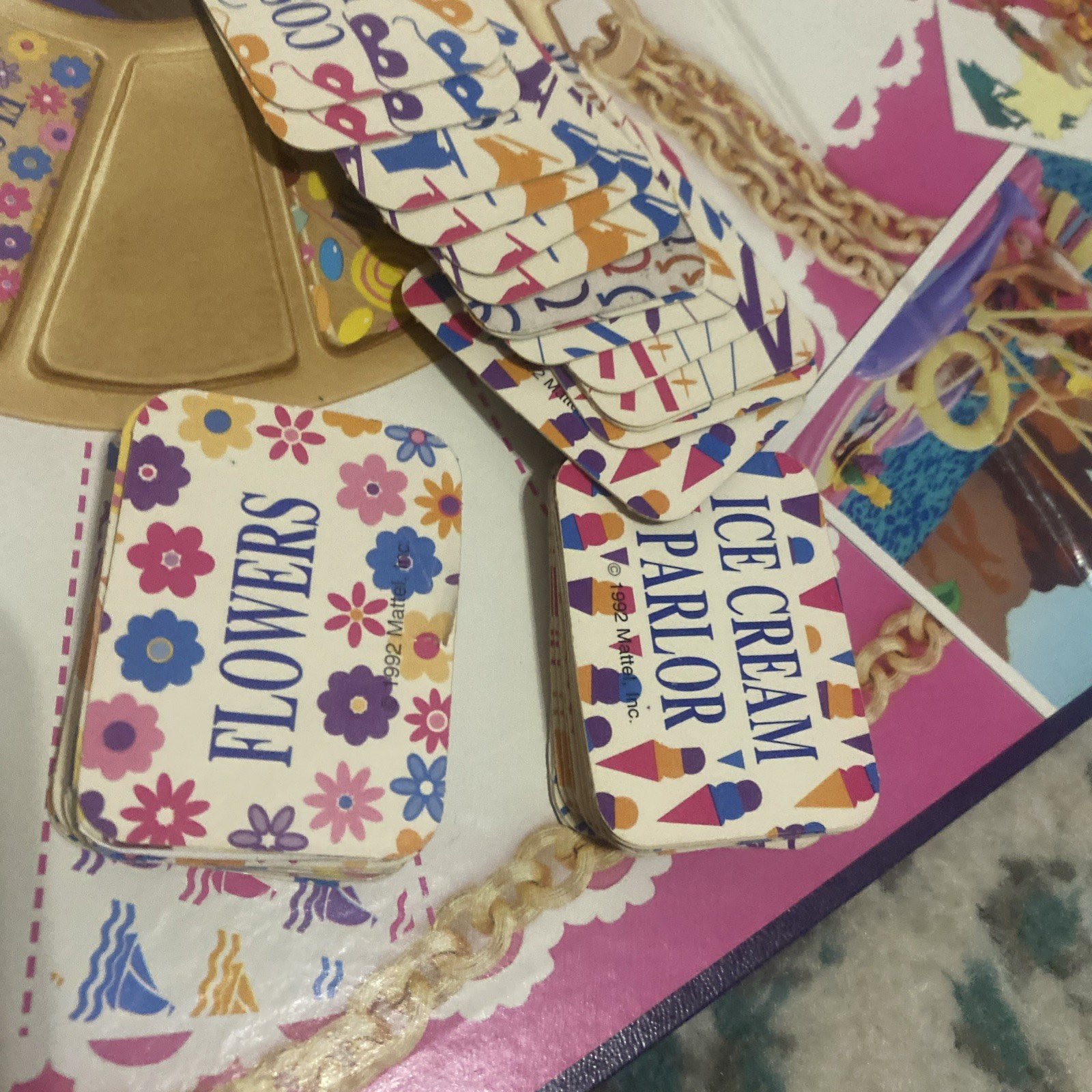 VINTAGE BOXED BARBIE DREAM DATE BOARD GAME 1992 GOLDEN MATTEL Has All Pieces