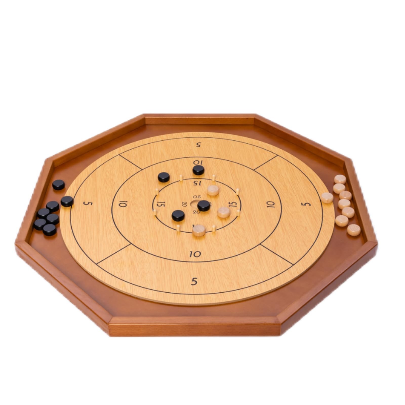 30 Inch Tournament Crokinole Board Game, Official Crokinole & Checkers | 26″ …
