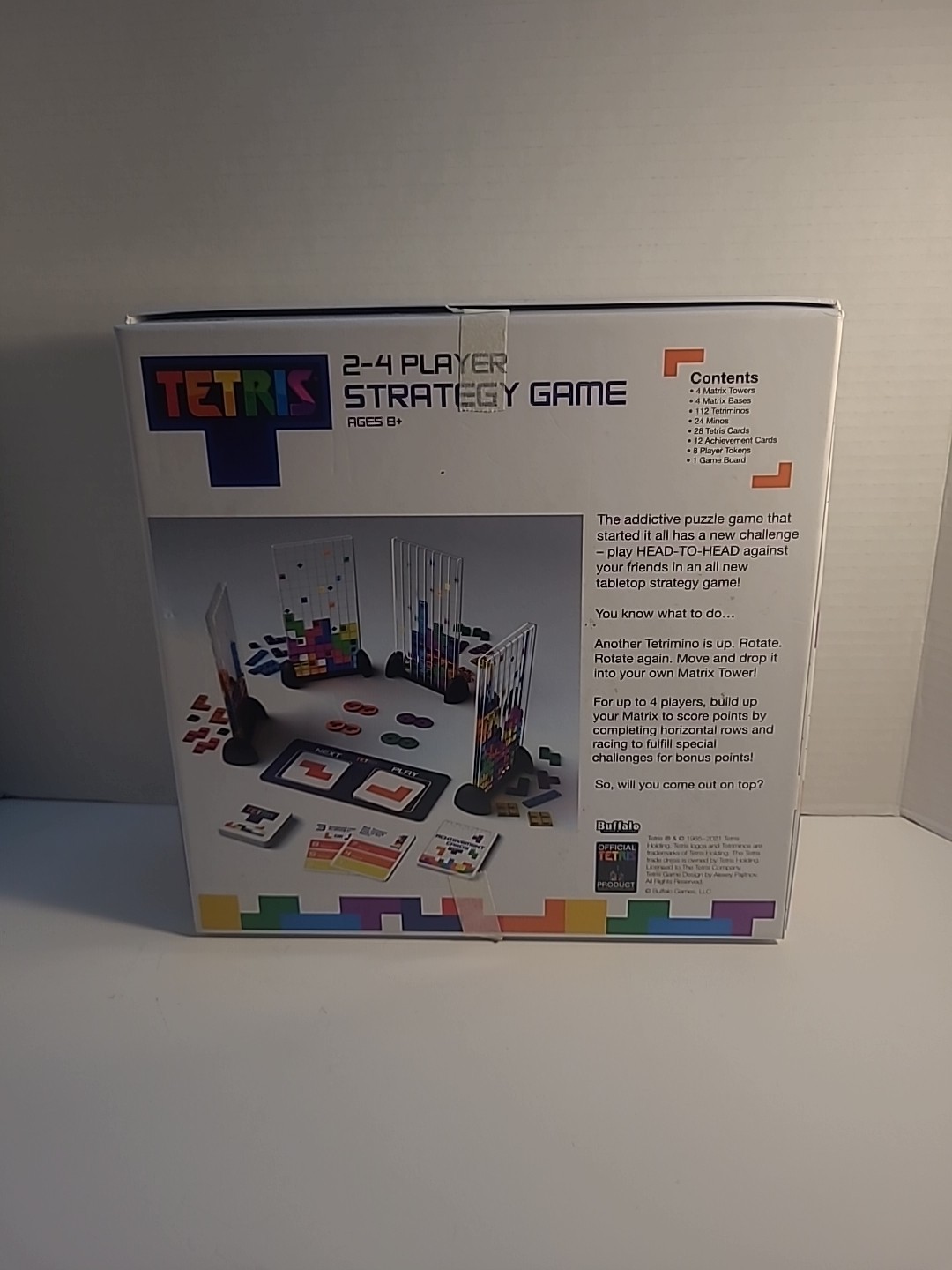 Buffalo Games Tetris Strategy Game New