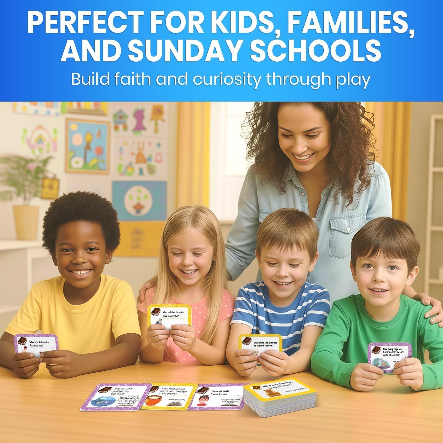 300 Engaging Bible Trivia Card Questions – Fun Bible Games for Kids and Famil…